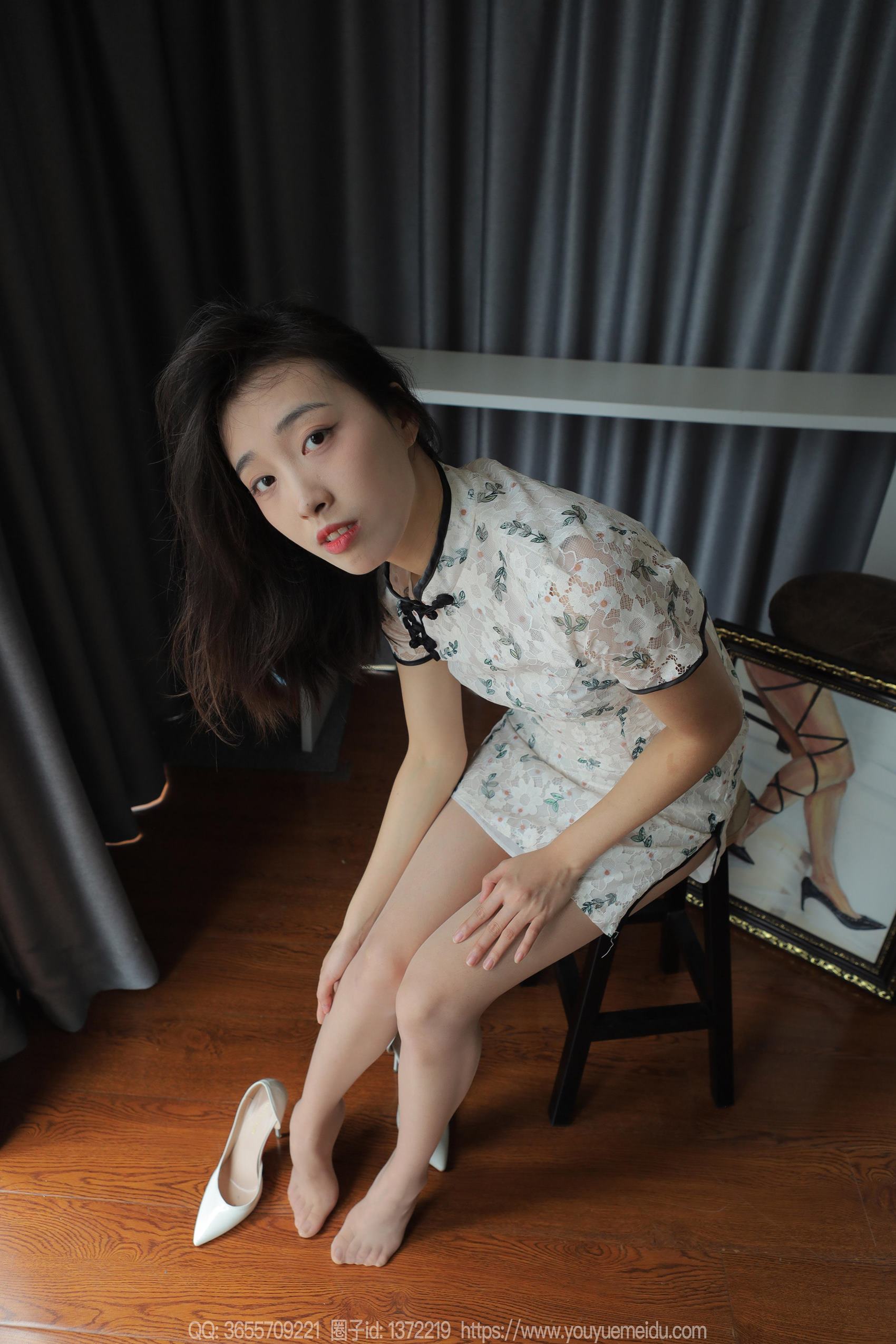 图片[53]-[IESS异思趣向] 2024.03.04 丝享家1680：小九《粉嫩旗袍（下）》[56P] – 速更版-美库