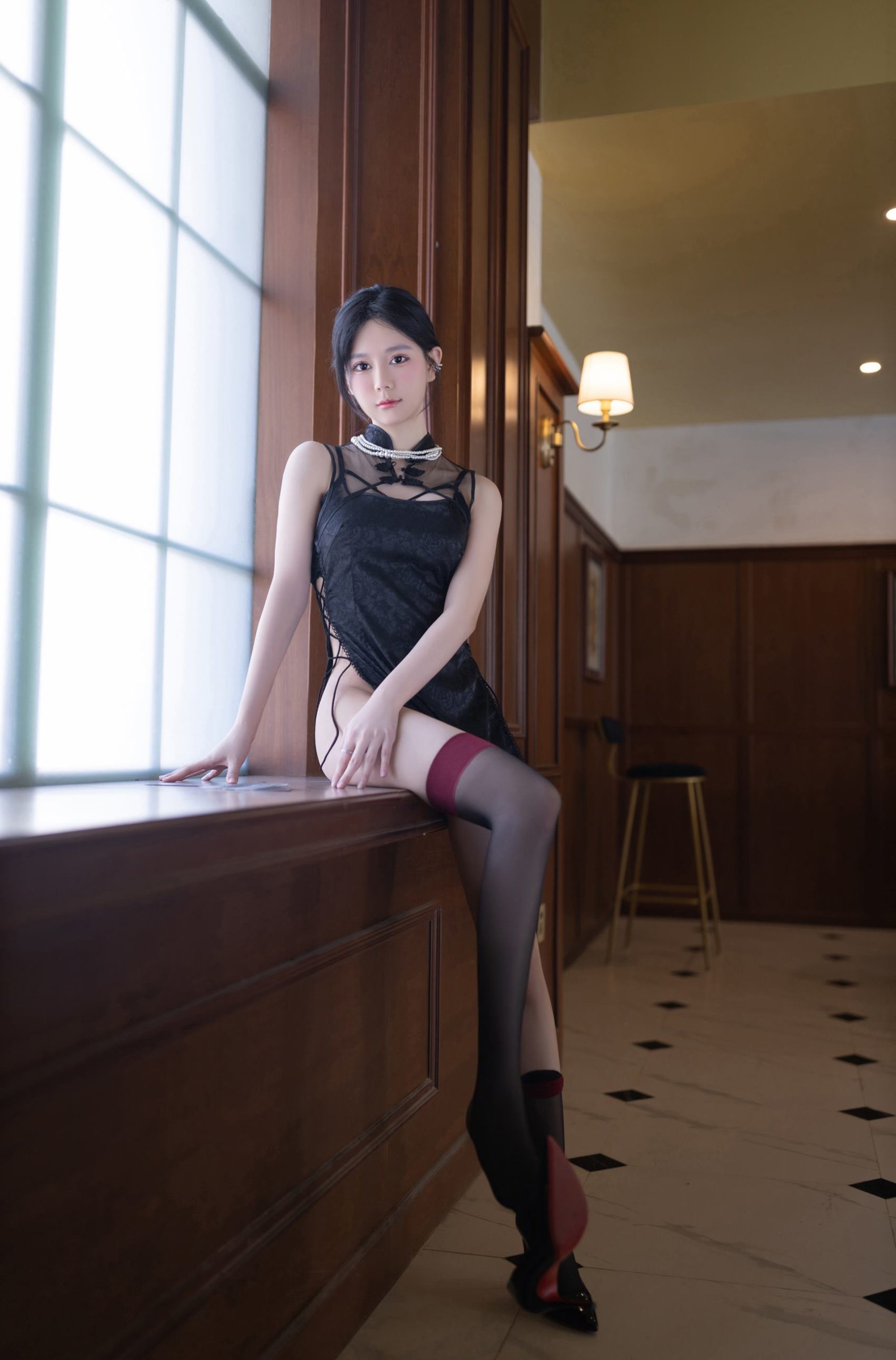 图片[19]-秀人内购@谢小蒽(幼幼)-内部私购《最美姓感荷官》[31P] – 速更版-美库