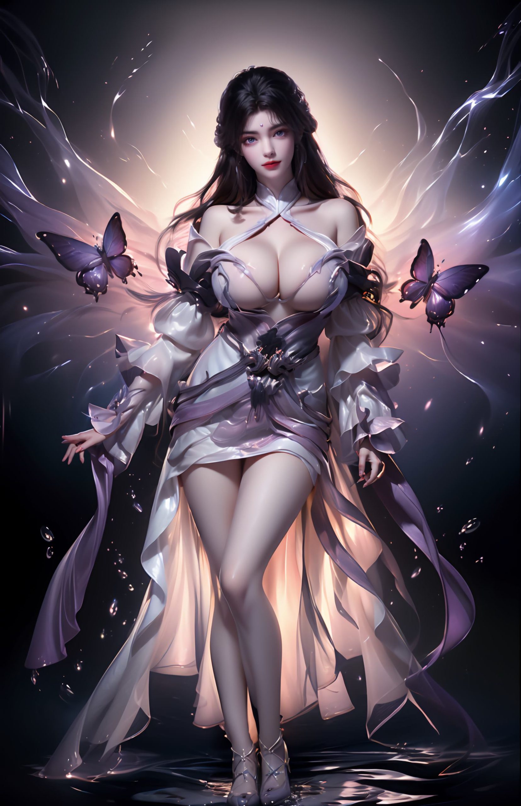 图片[11]-AI绘画 235 完美-月婵[41P] – 速更版-美库