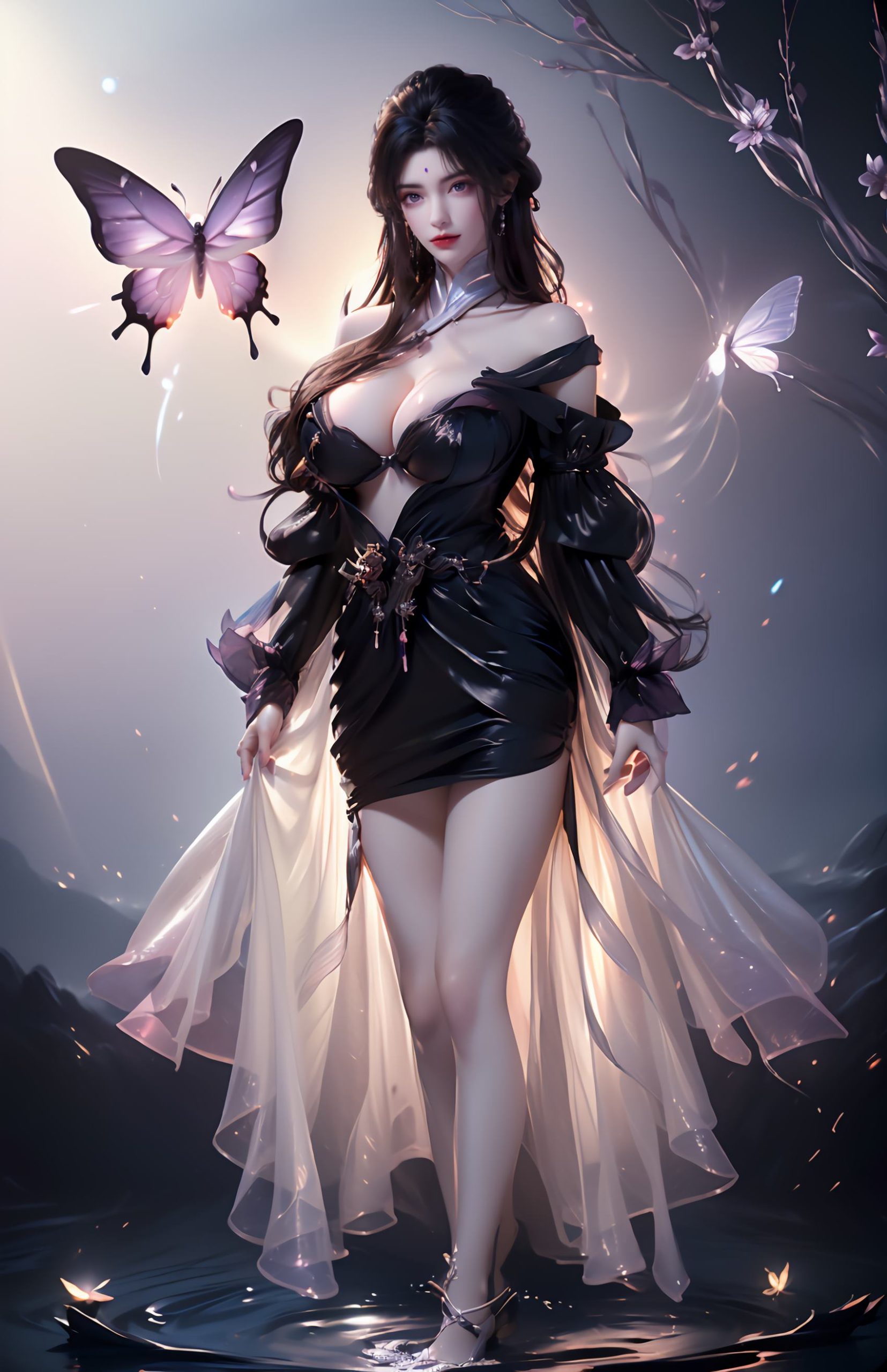 图片[13]-AI绘画 235 完美-月婵[41P] – 速更版-美库