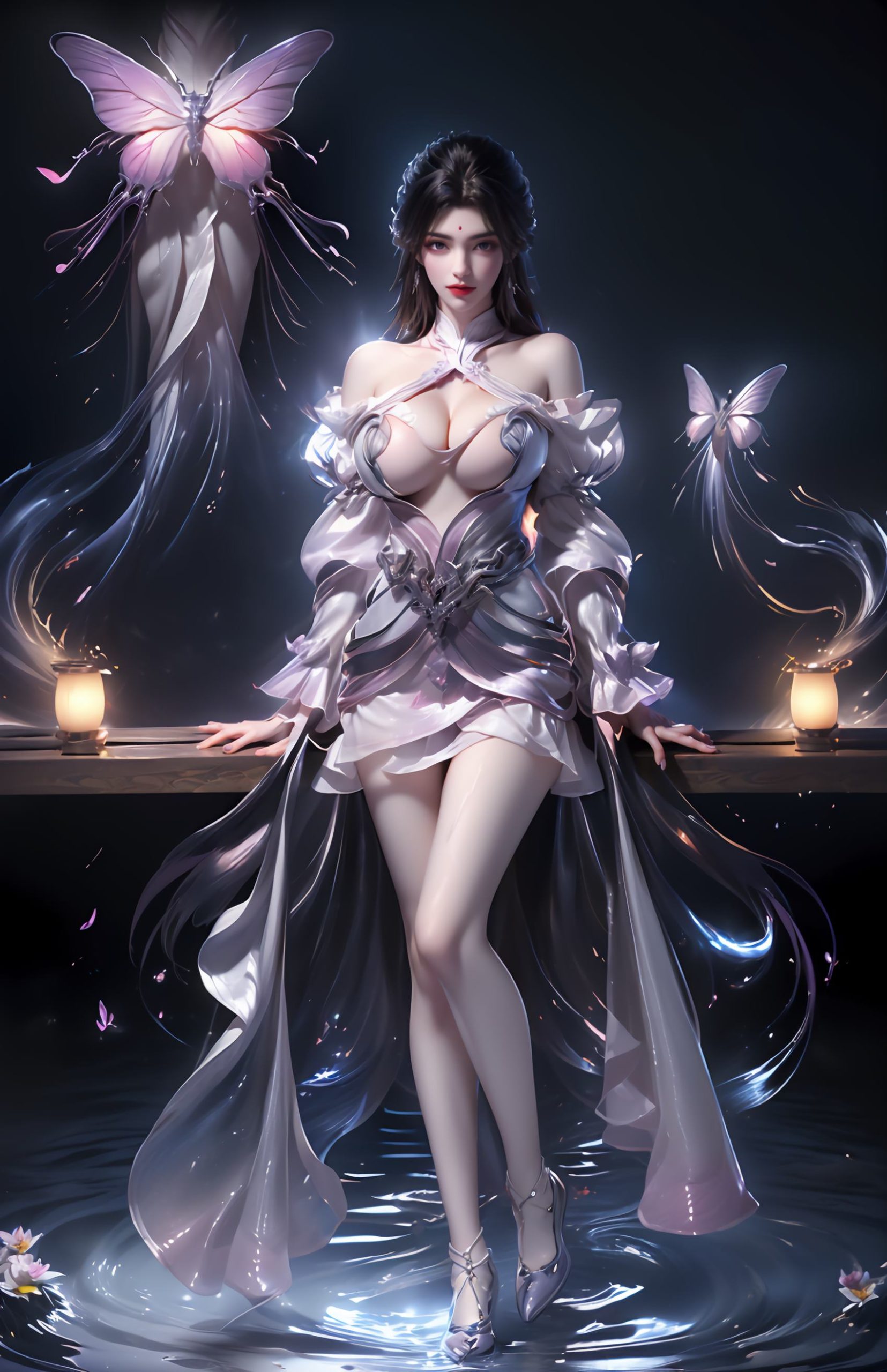 图片[16]-AI绘画 235 完美-月婵[41P] – 速更版-美库