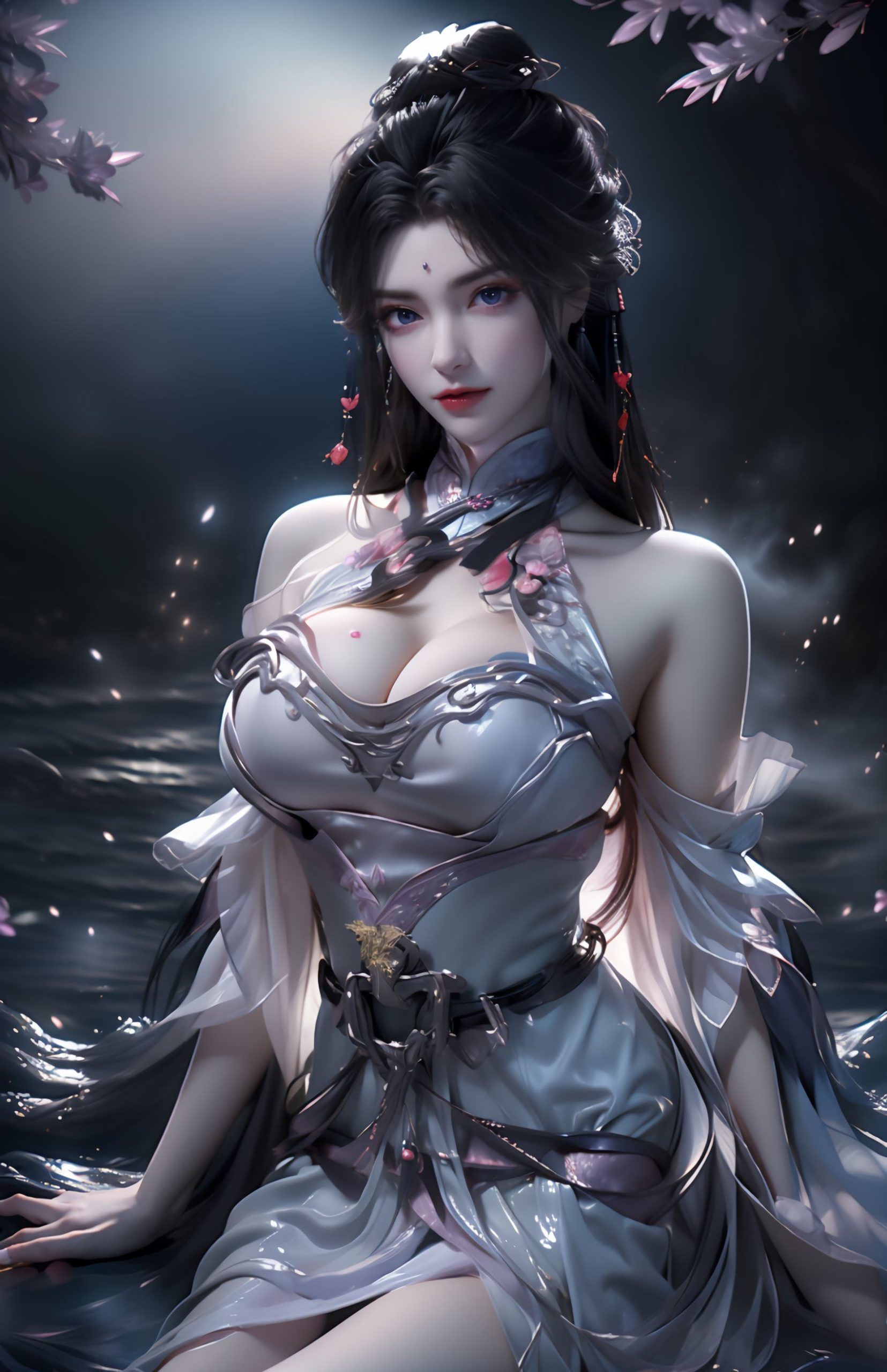 图片[17]-AI绘画 235 完美-月婵[41P] – 速更版-美库