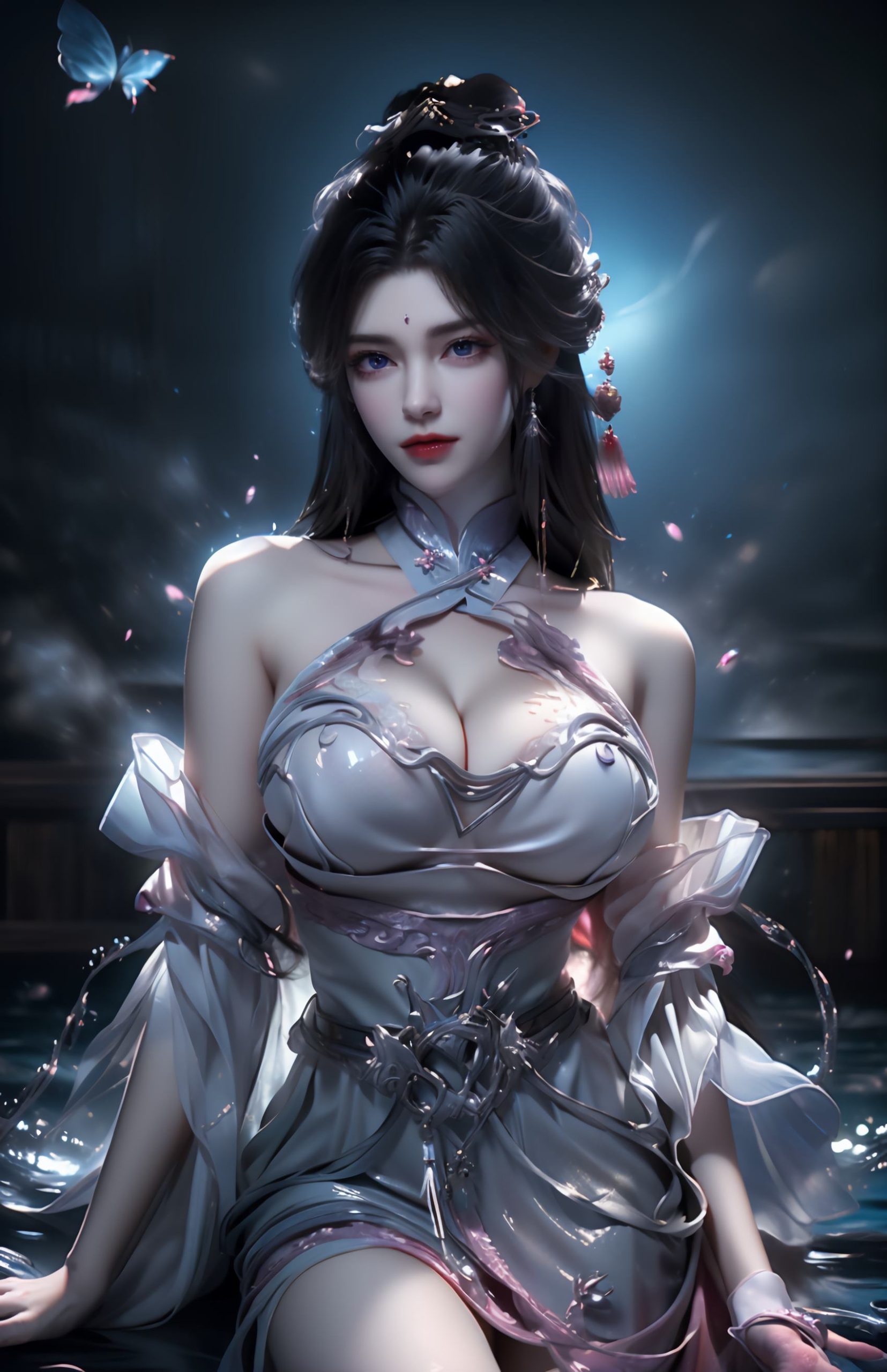 图片[22]-AI绘画 235 完美-月婵[41P] – 速更版-美库