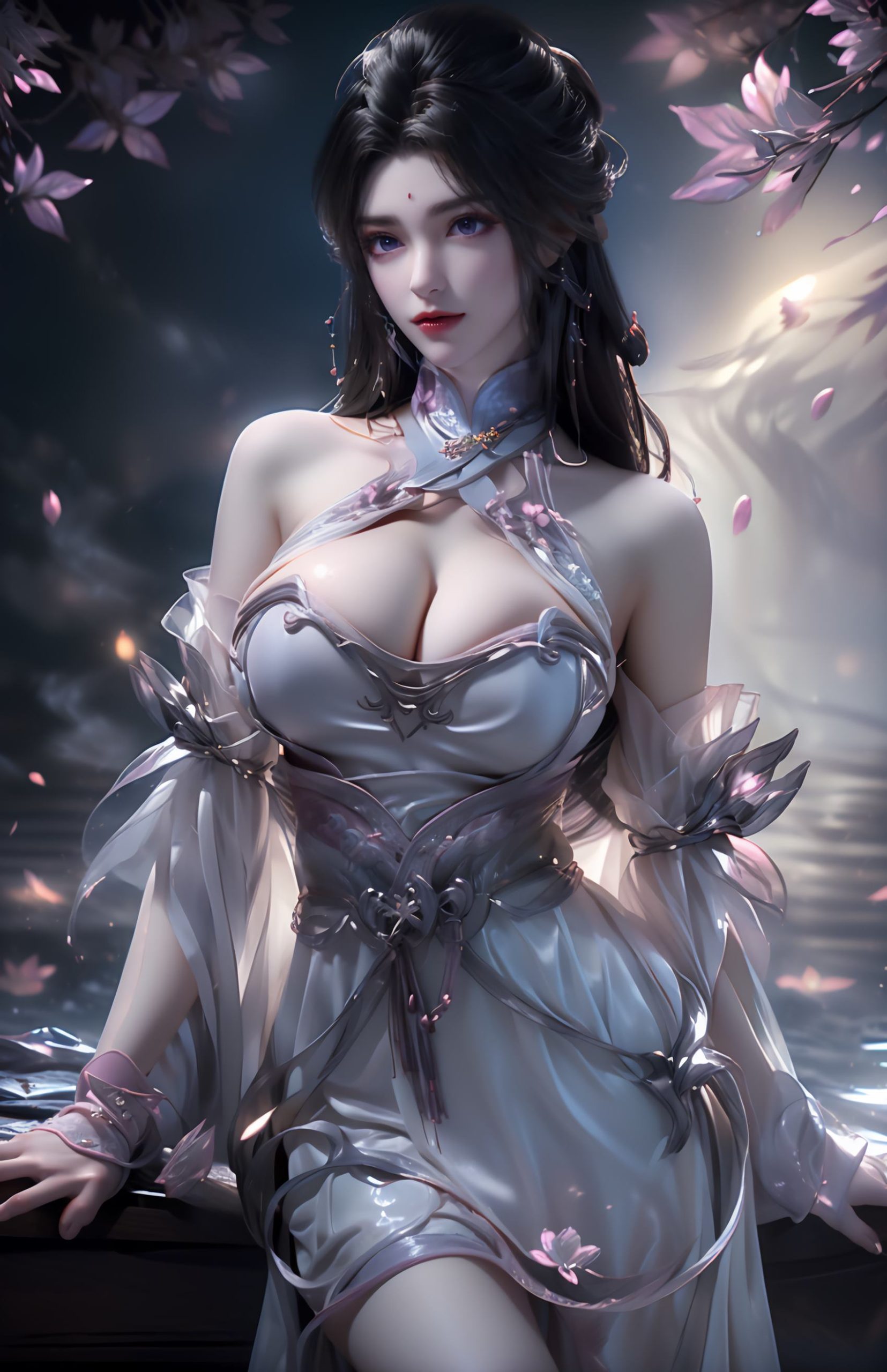 图片[23]-AI绘画 235 完美-月婵[41P] – 速更版-美库