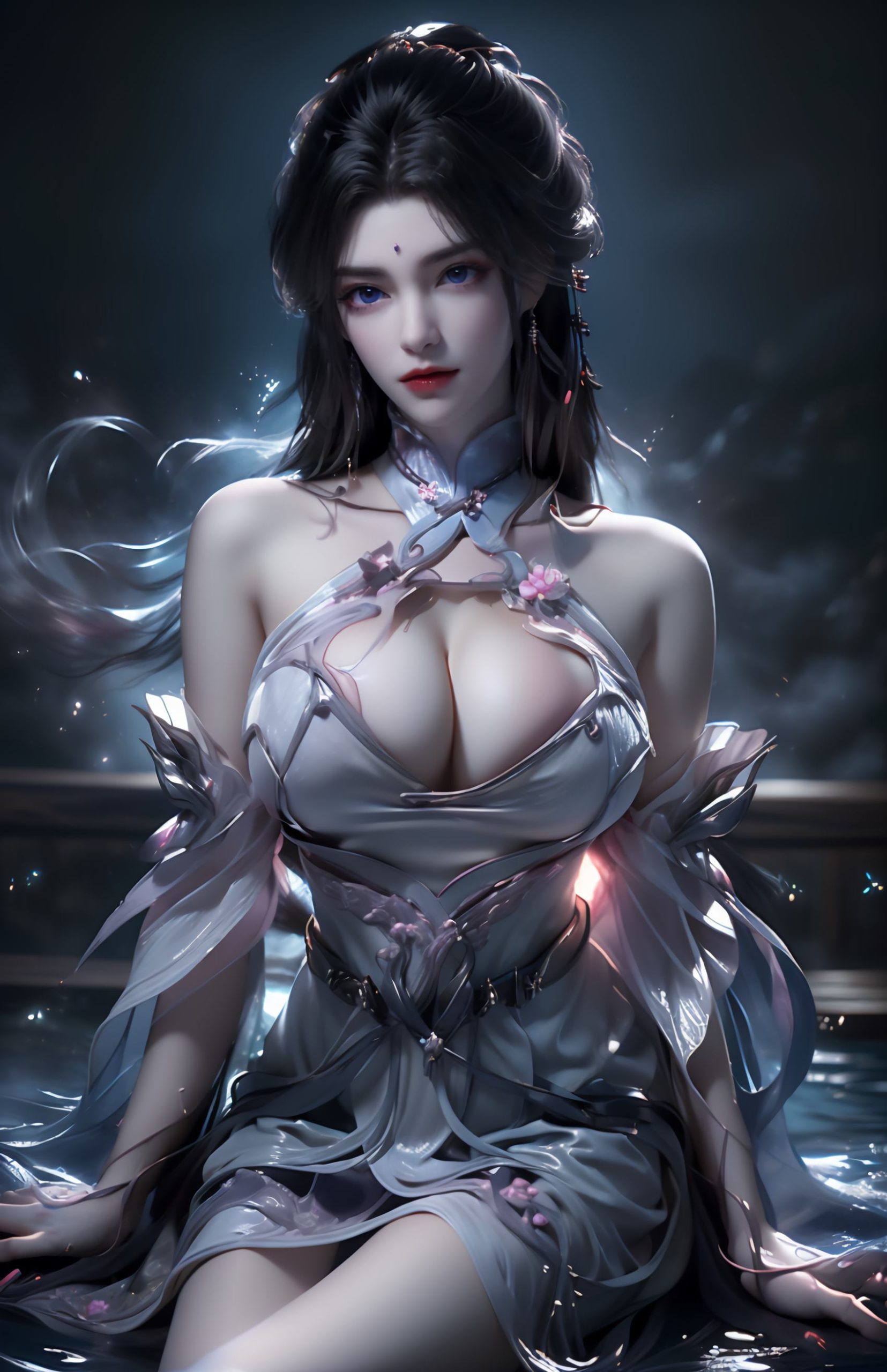 图片[24]-AI绘画 235 完美-月婵[41P] – 速更版-美库