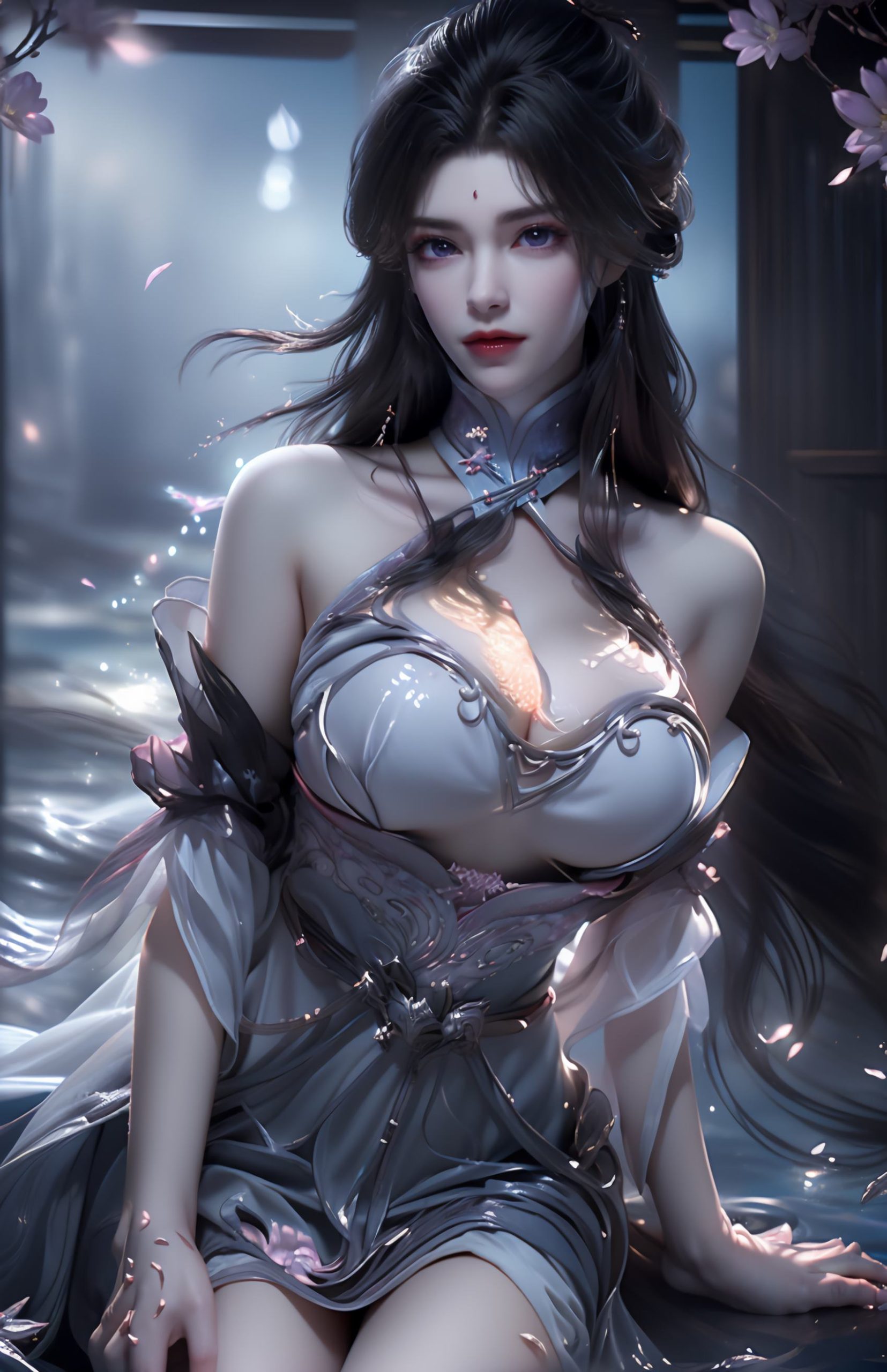 图片[29]-AI绘画 235 完美-月婵[41P] – 速更版-美库