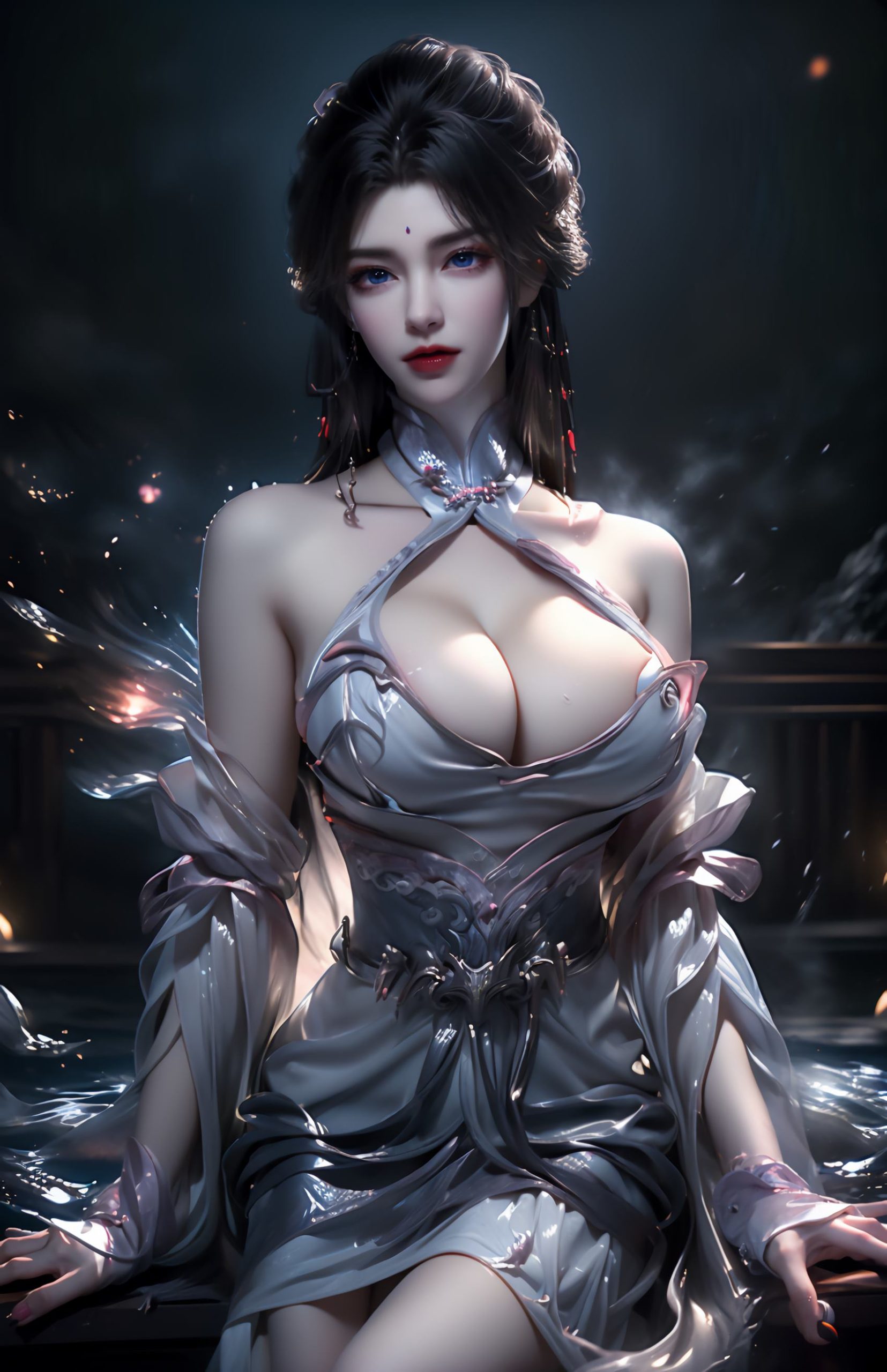 图片[30]-AI绘画 235 完美-月婵[41P] – 速更版-美库