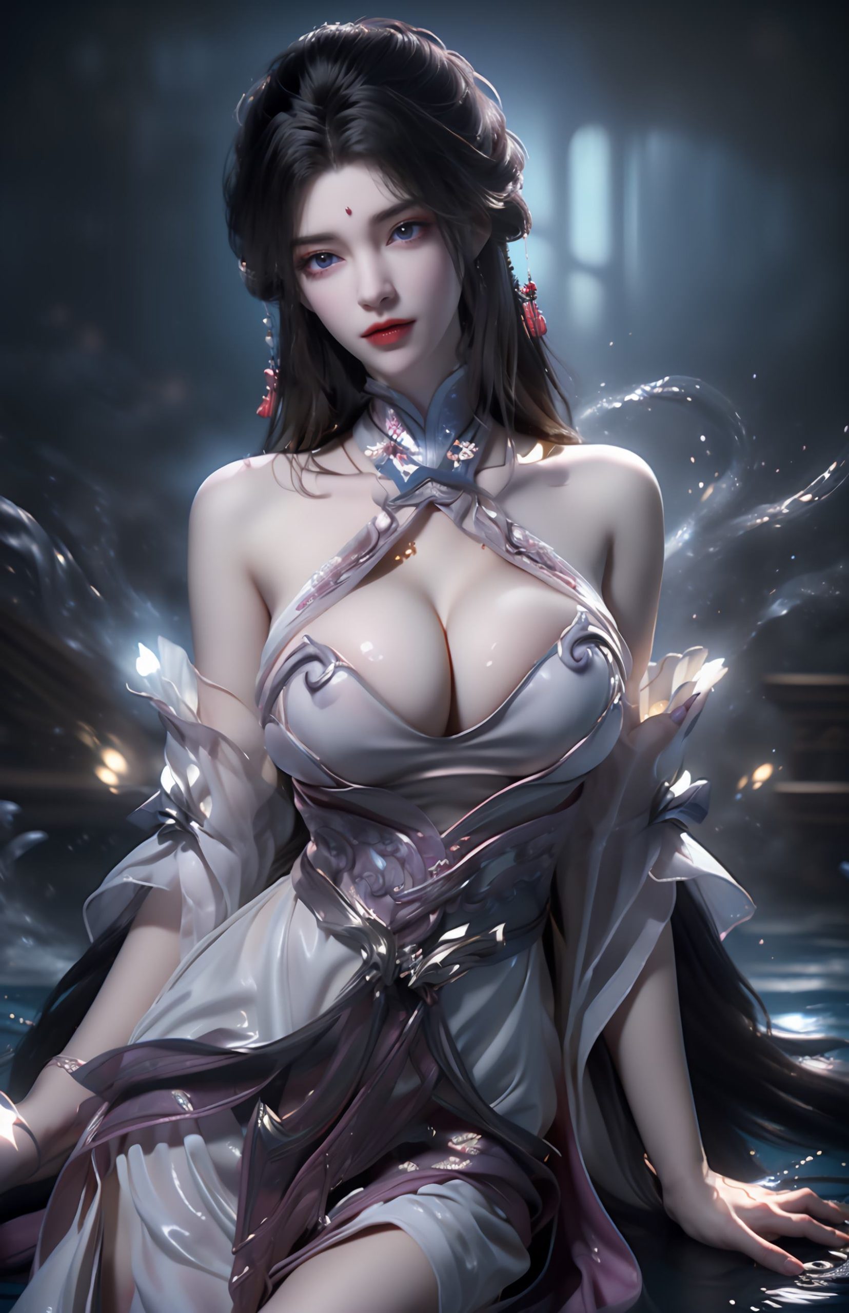 图片[32]-AI绘画 235 完美-月婵[41P] – 速更版-美库