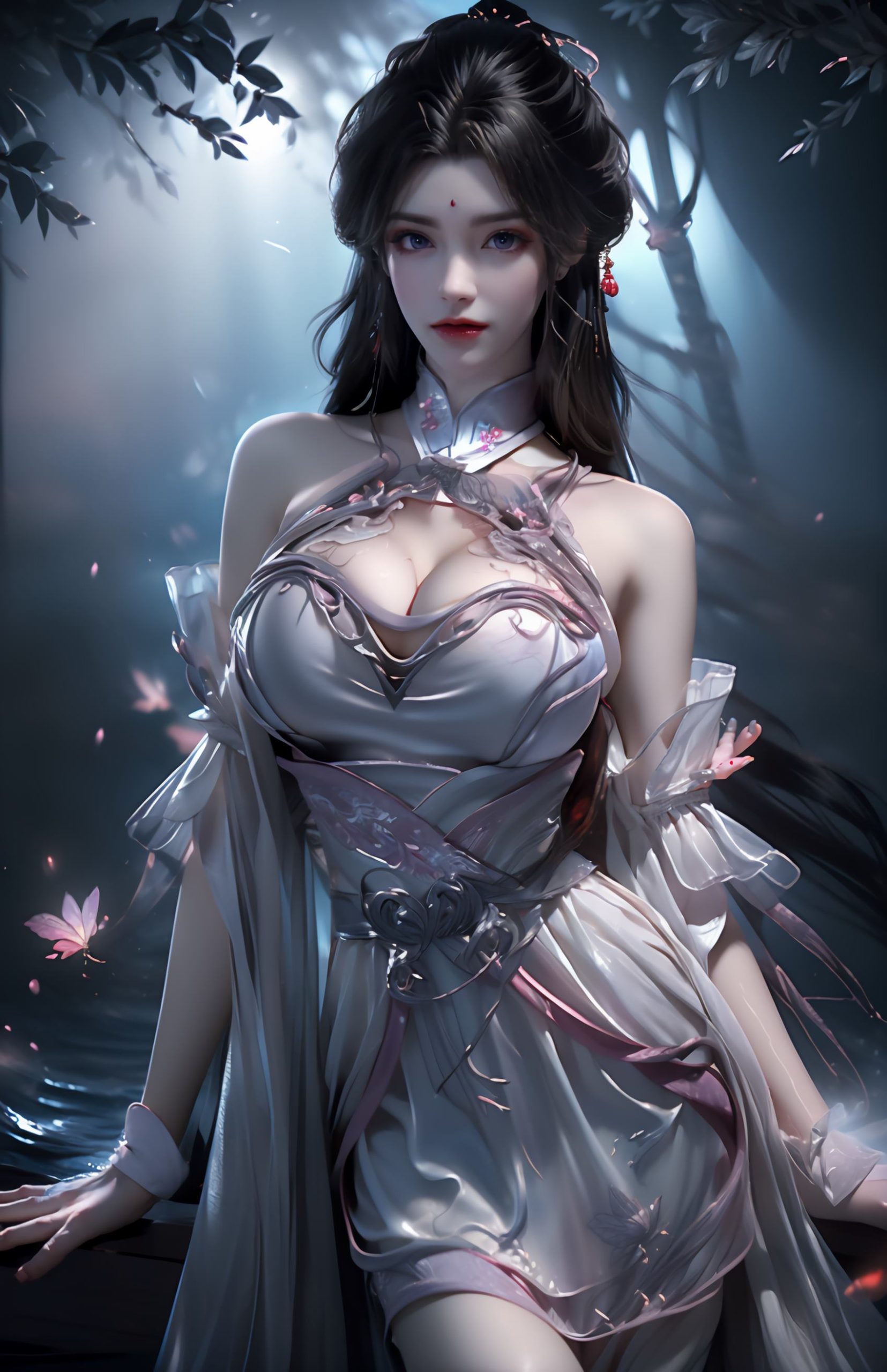 图片[34]-AI绘画 235 完美-月婵[41P] – 速更版-美库