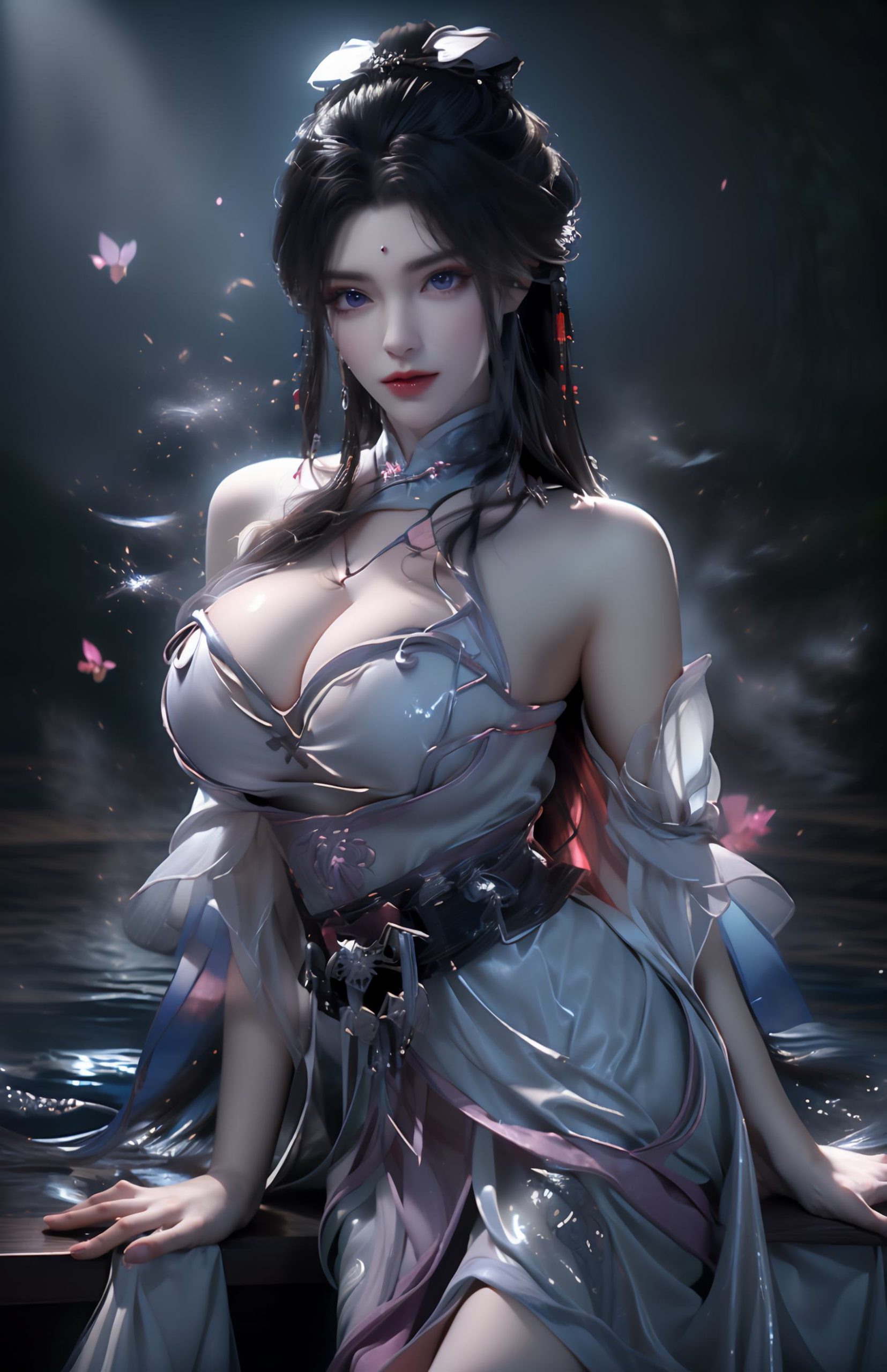 图片[36]-AI绘画 235 完美-月婵[41P] – 速更版-美库