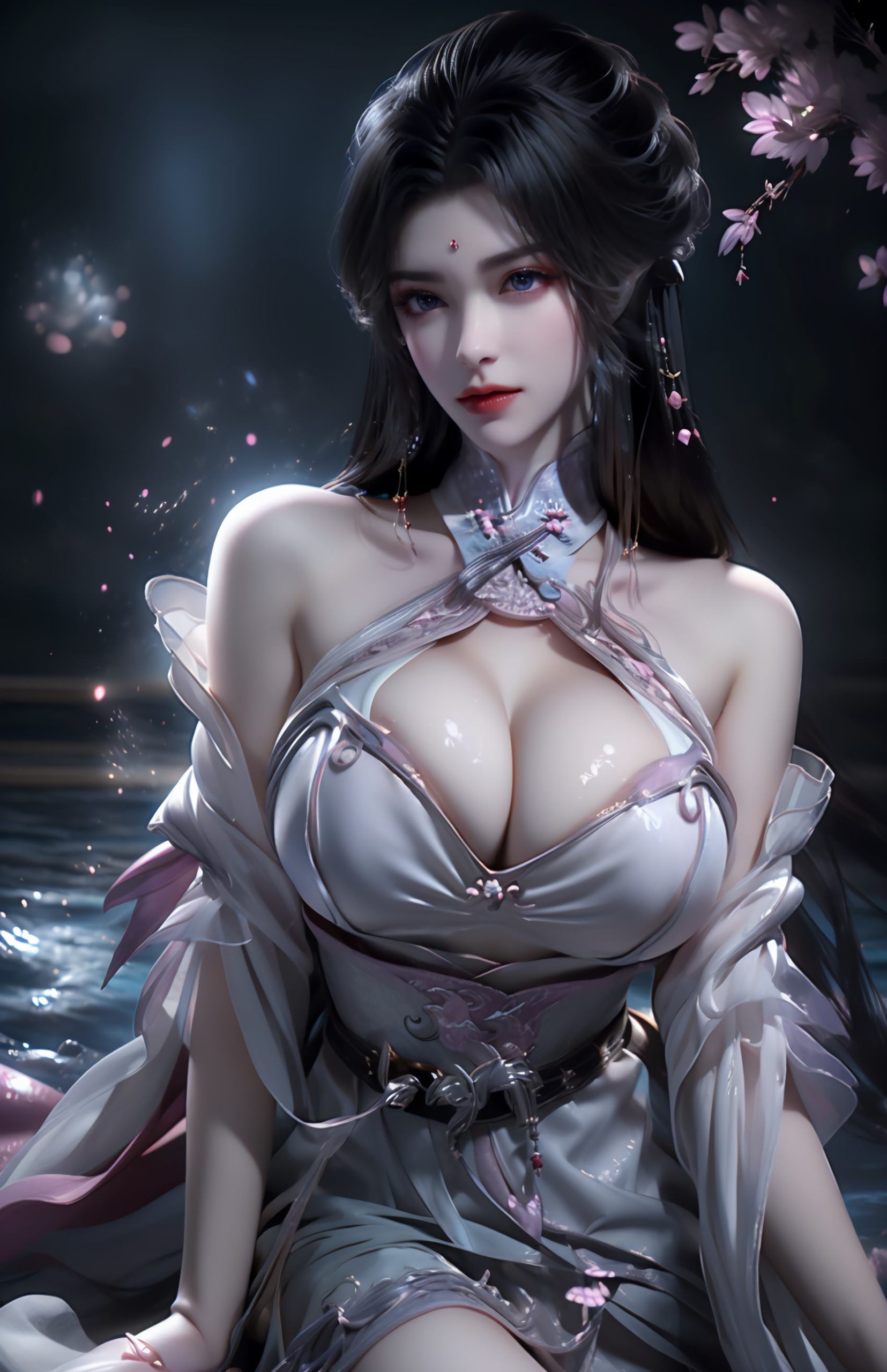 图片[37]-AI绘画 235 完美-月婵[41P] – 速更版-美库