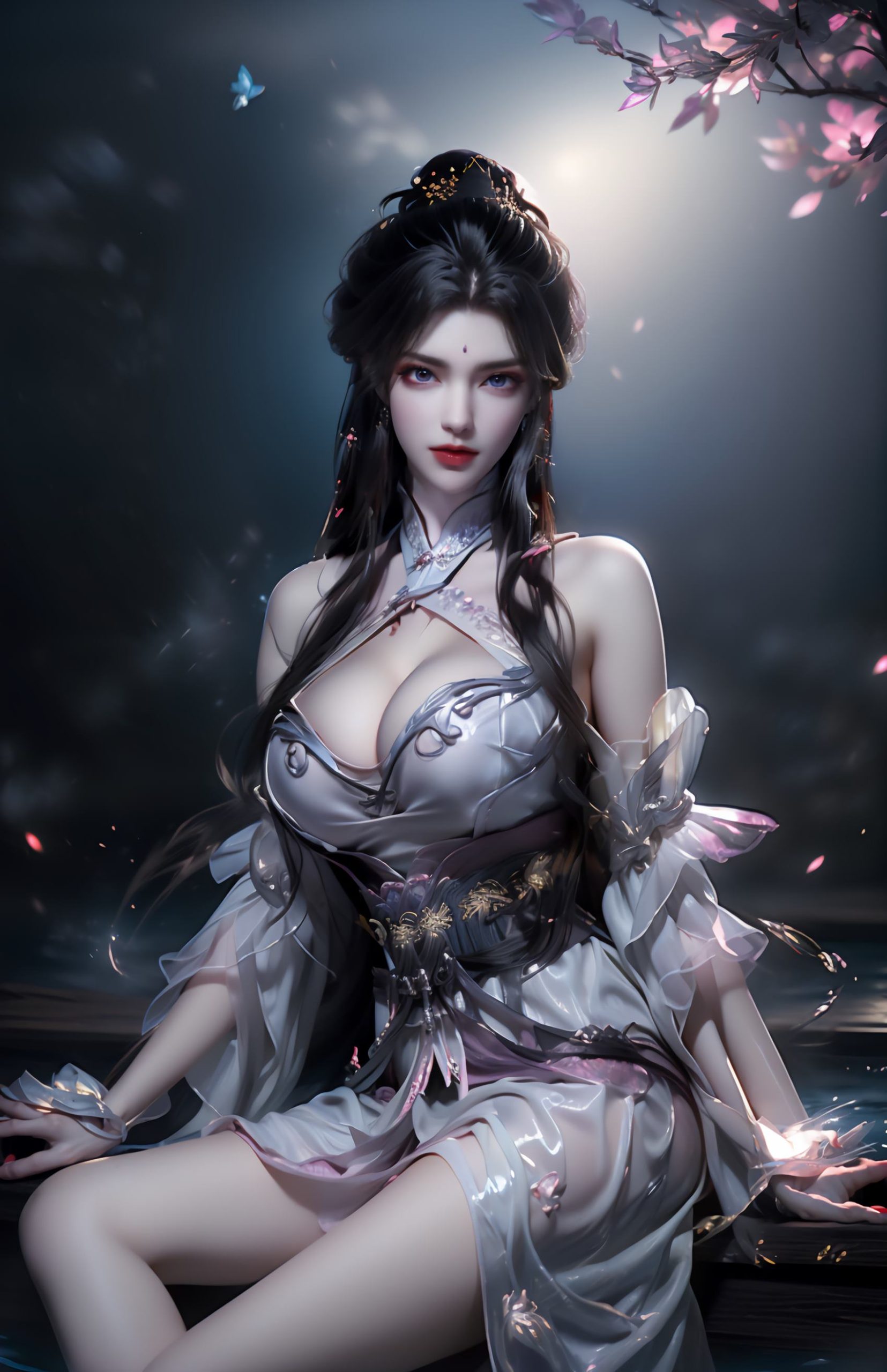 图片[41]-AI绘画 235 完美-月婵[41P] – 速更版-美库