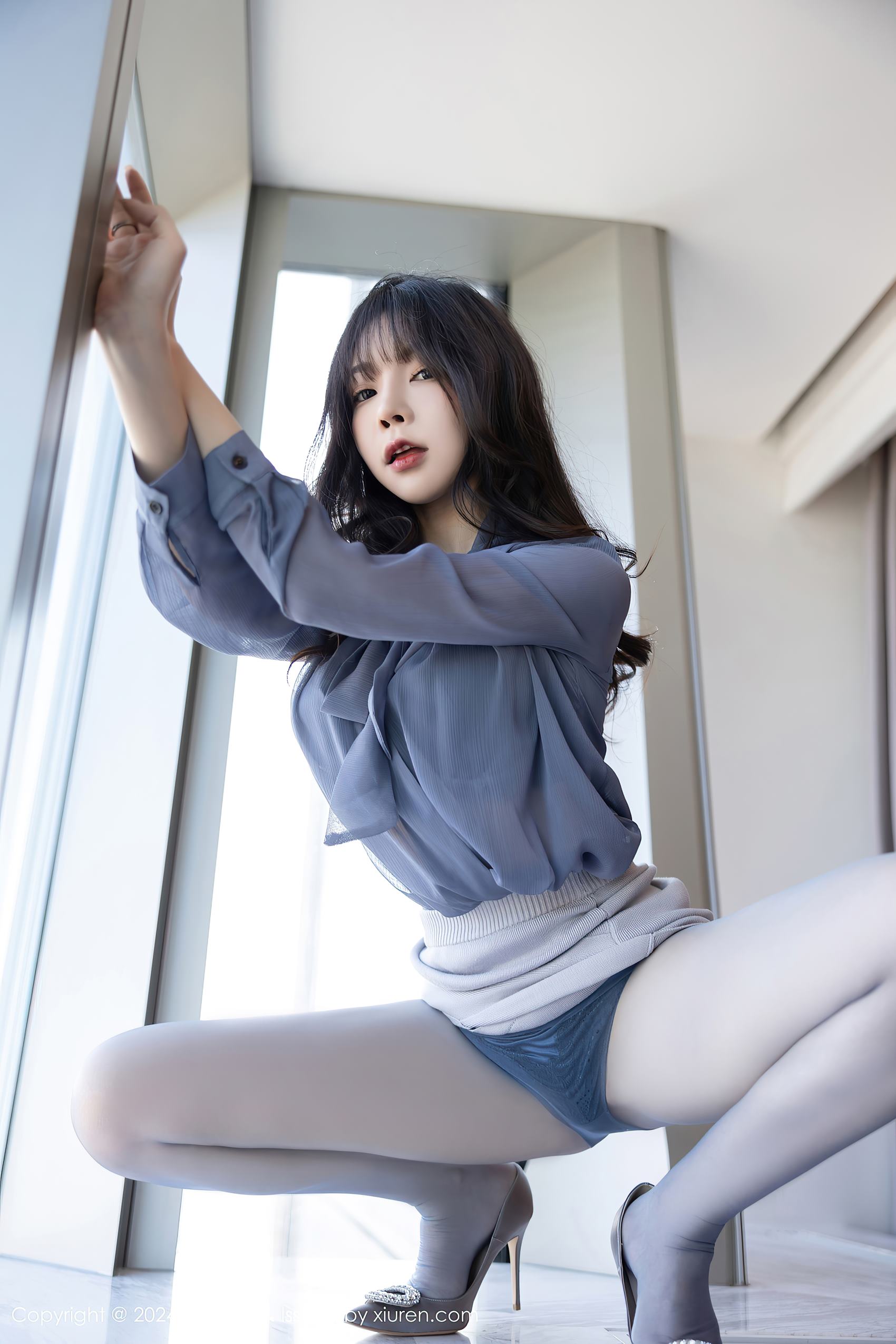 图片[31]-[XIAOYU语画界]2024.03.14 VOL.1219 徐莉芝Booty 蓝丝好看吗 [40+1P] – 速更版-美库