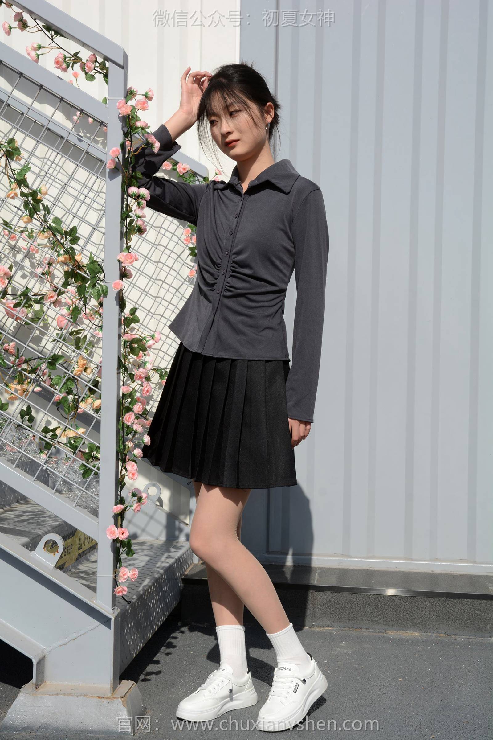 图片[10]-初夏女神 NO.112 安妮 绿叶鲜花[140P] – 速更版-美库