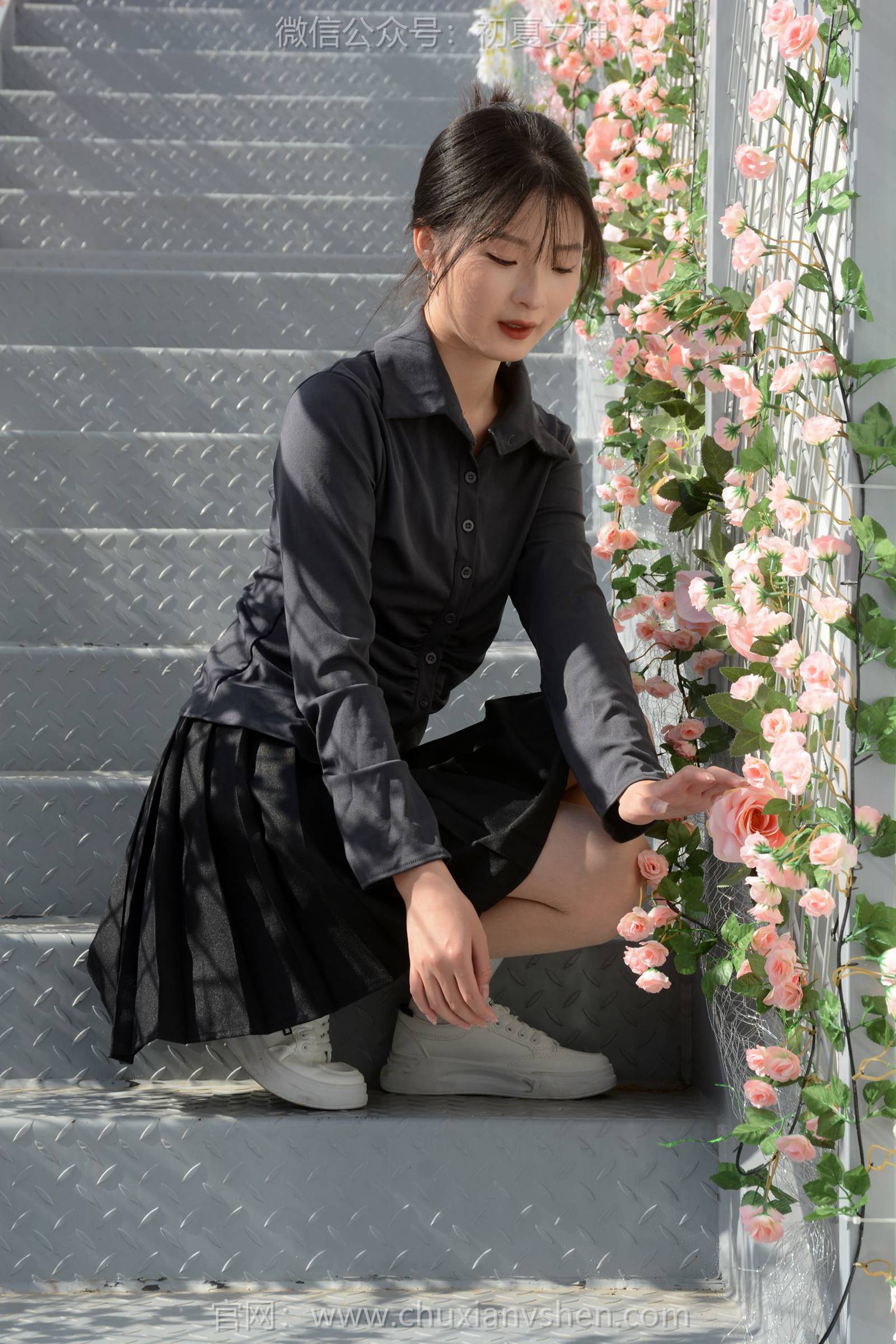 图片[17]-初夏女神 NO.112 安妮 绿叶鲜花[140P] – 速更版-美库