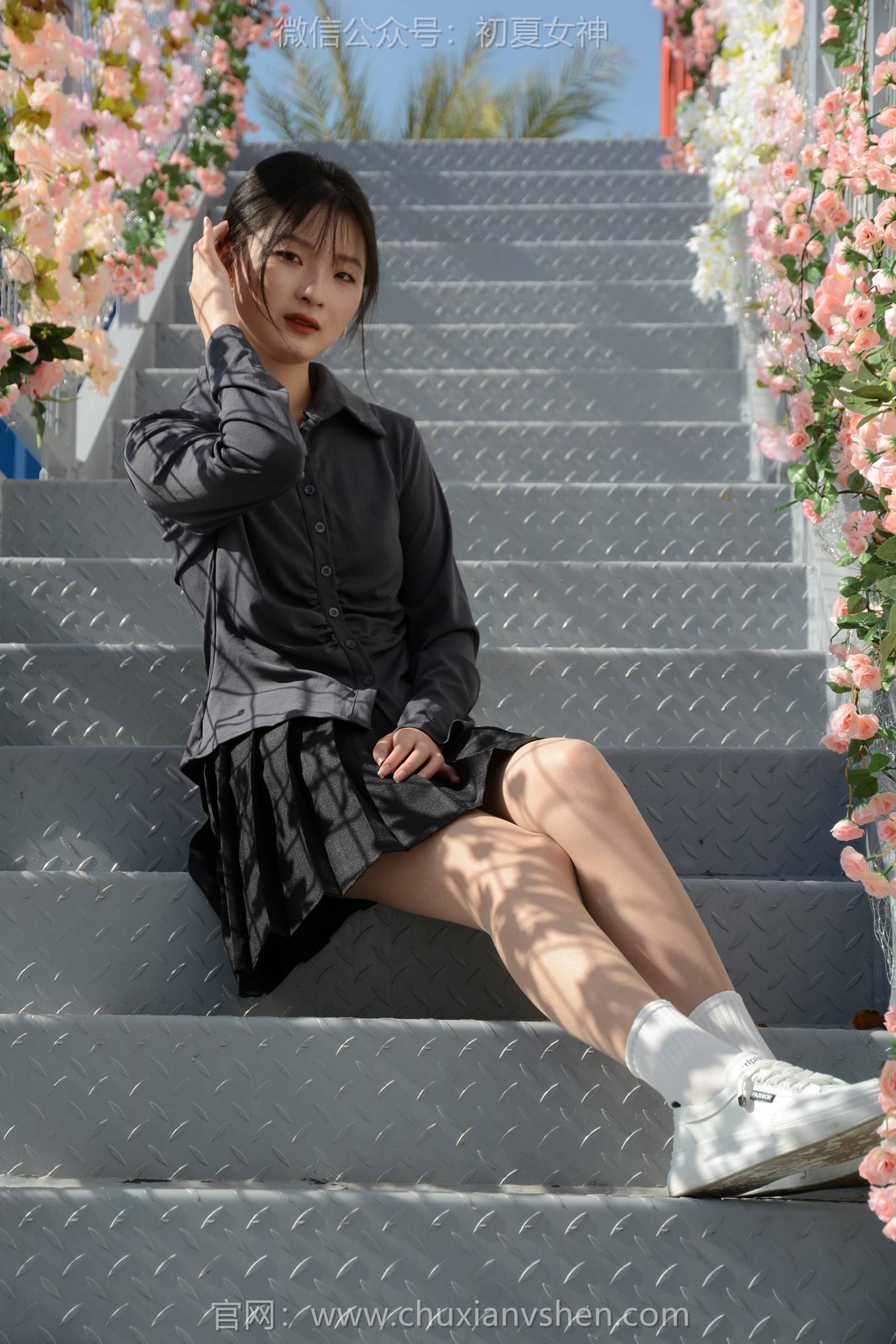 图片[23]-初夏女神 NO.112 安妮 绿叶鲜花[140P] – 速更版-美库