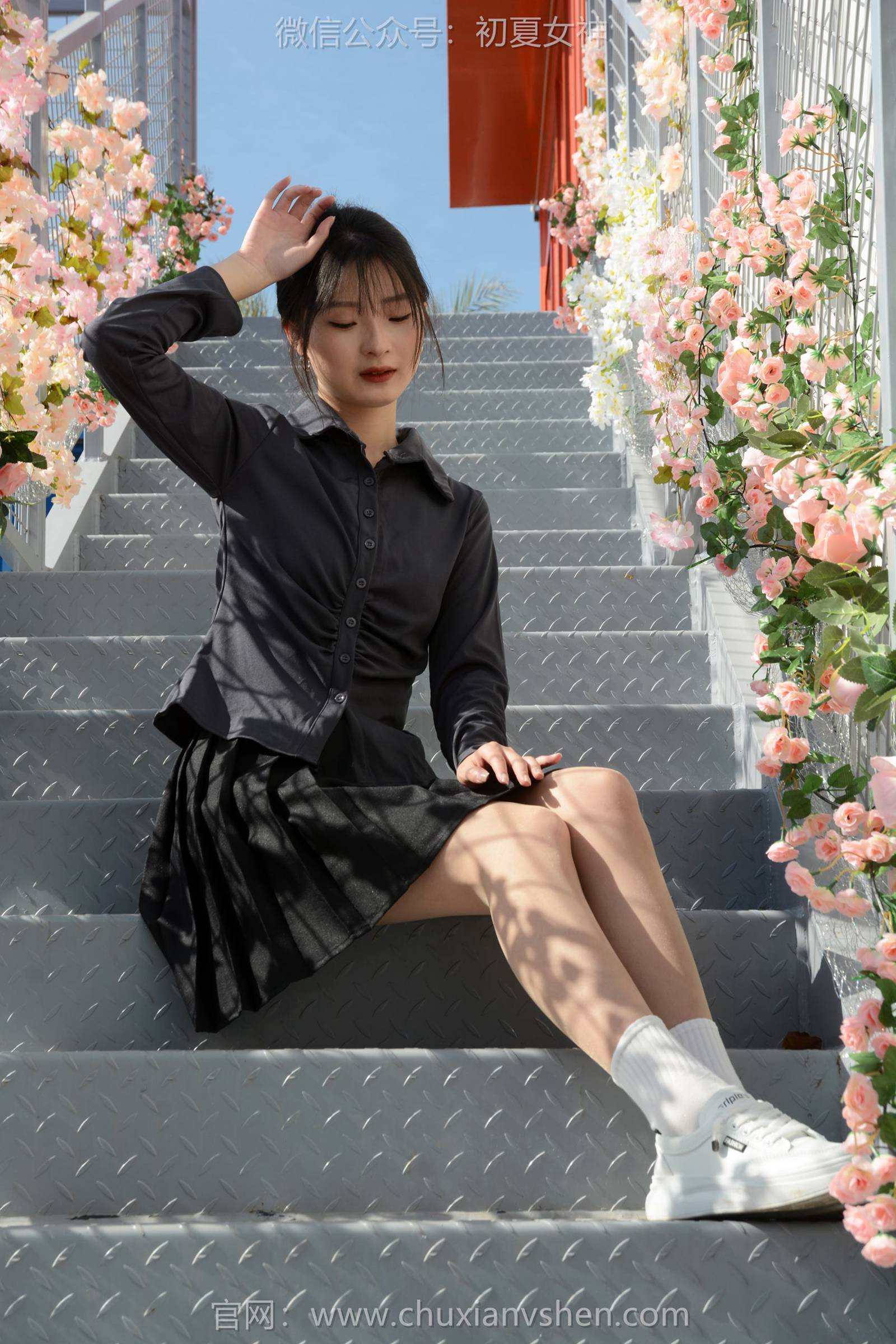 图片[28]-初夏女神 NO.112 安妮 绿叶鲜花[140P] – 速更版-美库