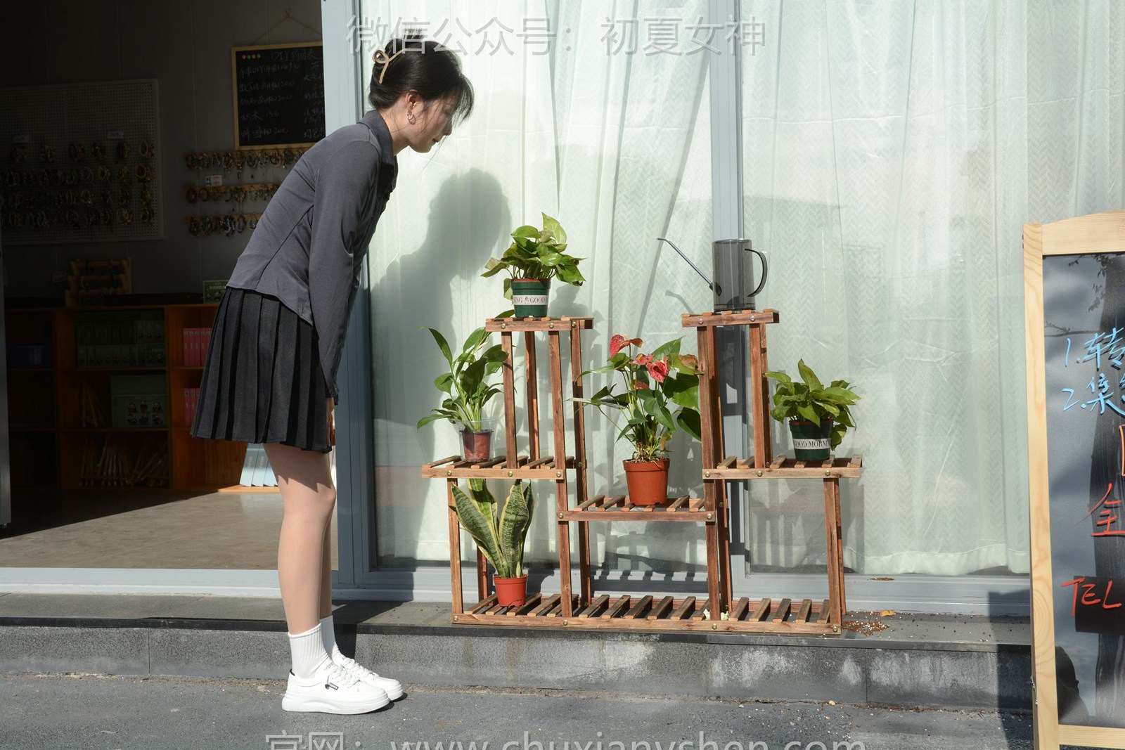 图片[30]-初夏女神 NO.112 安妮 绿叶鲜花[140P] – 速更版-美库