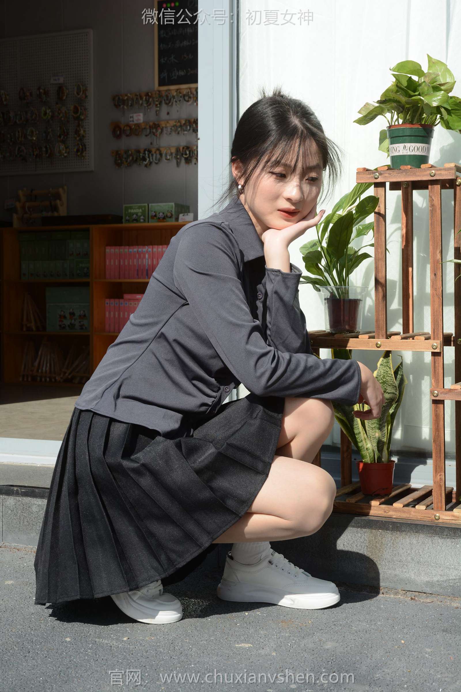 图片[34]-初夏女神 NO.112 安妮 绿叶鲜花[140P] – 速更版-美库