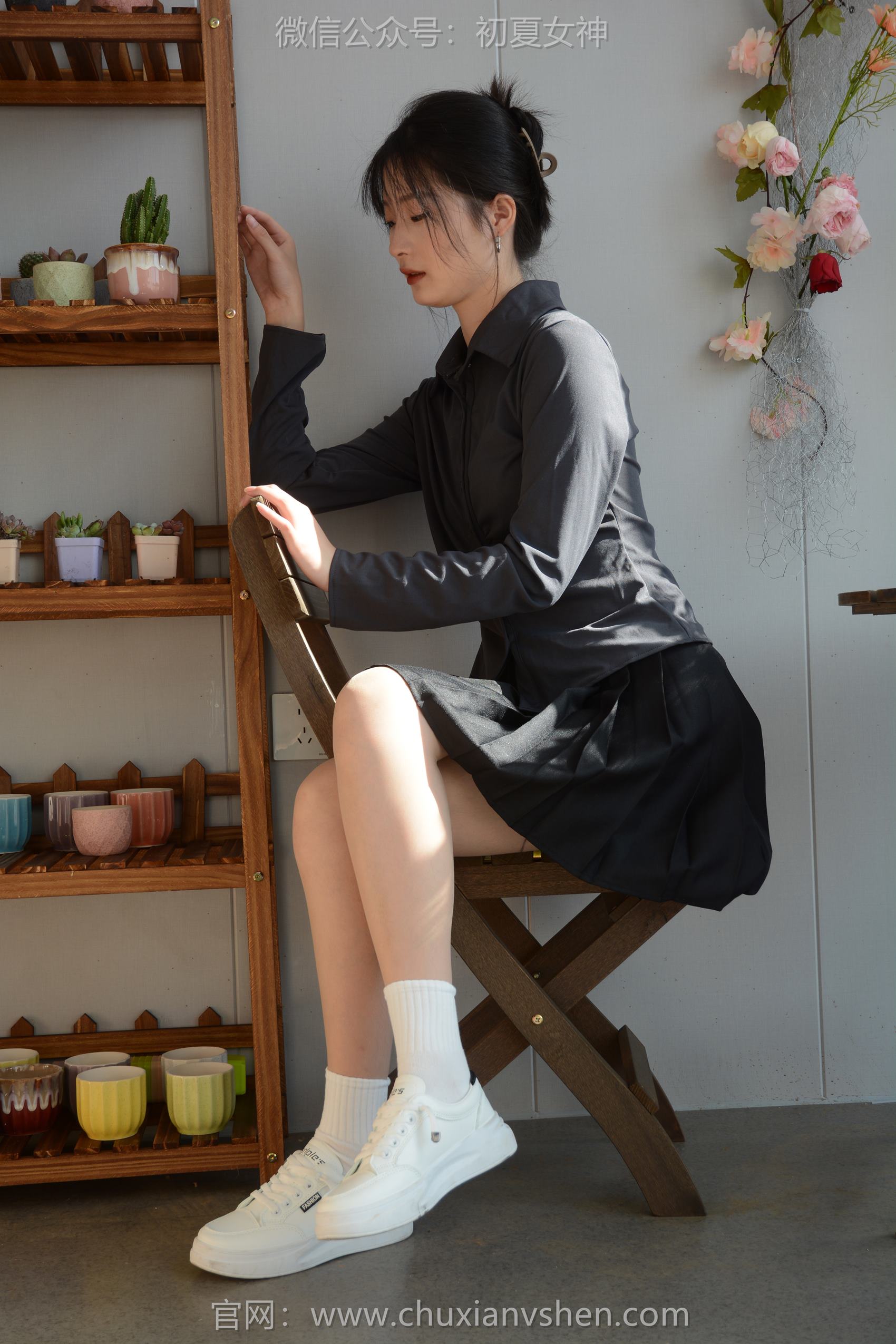 图片[54]-初夏女神 NO.112 安妮 绿叶鲜花[140P] – 速更版-美库