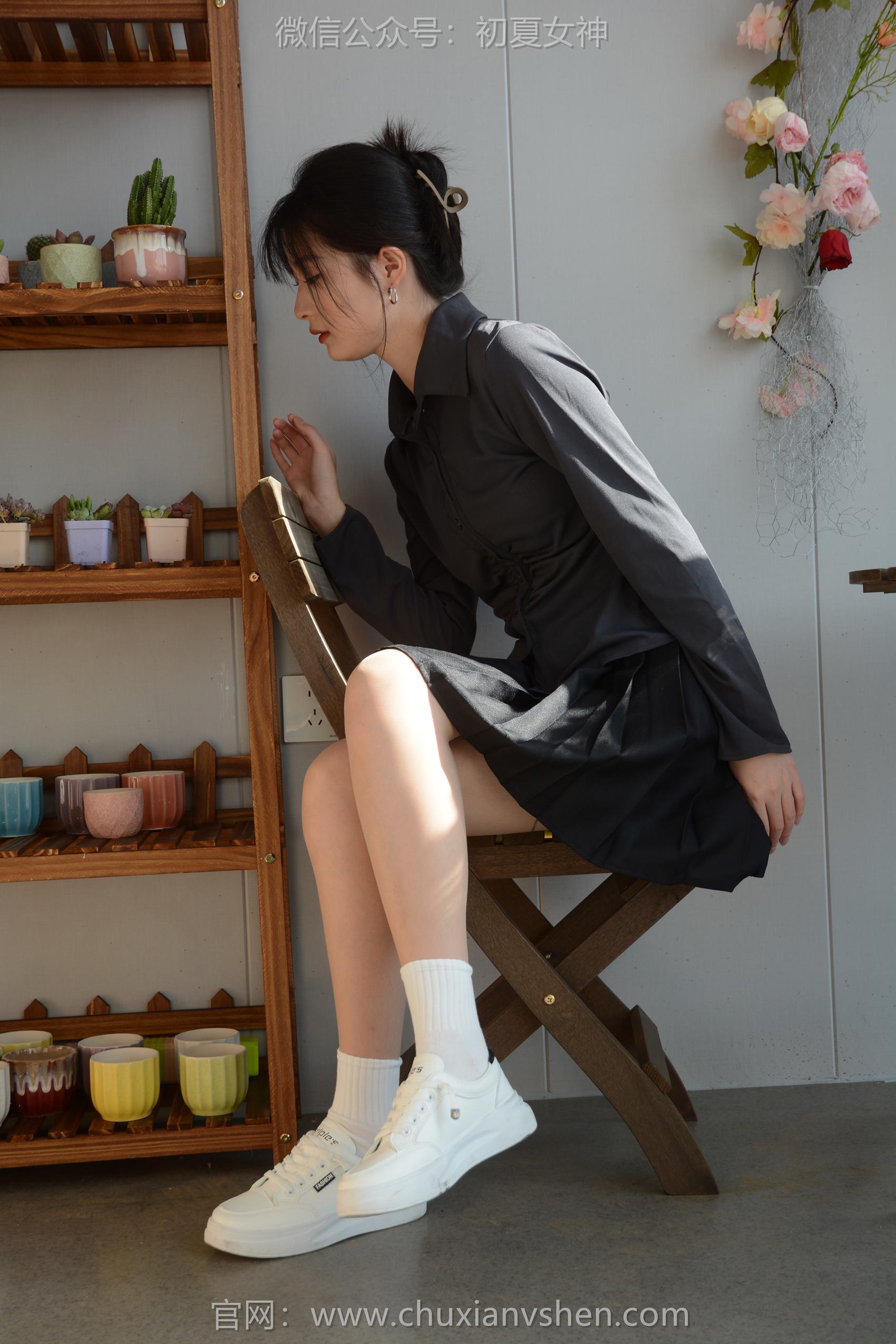 图片[55]-初夏女神 NO.112 安妮 绿叶鲜花[140P] – 速更版-美库