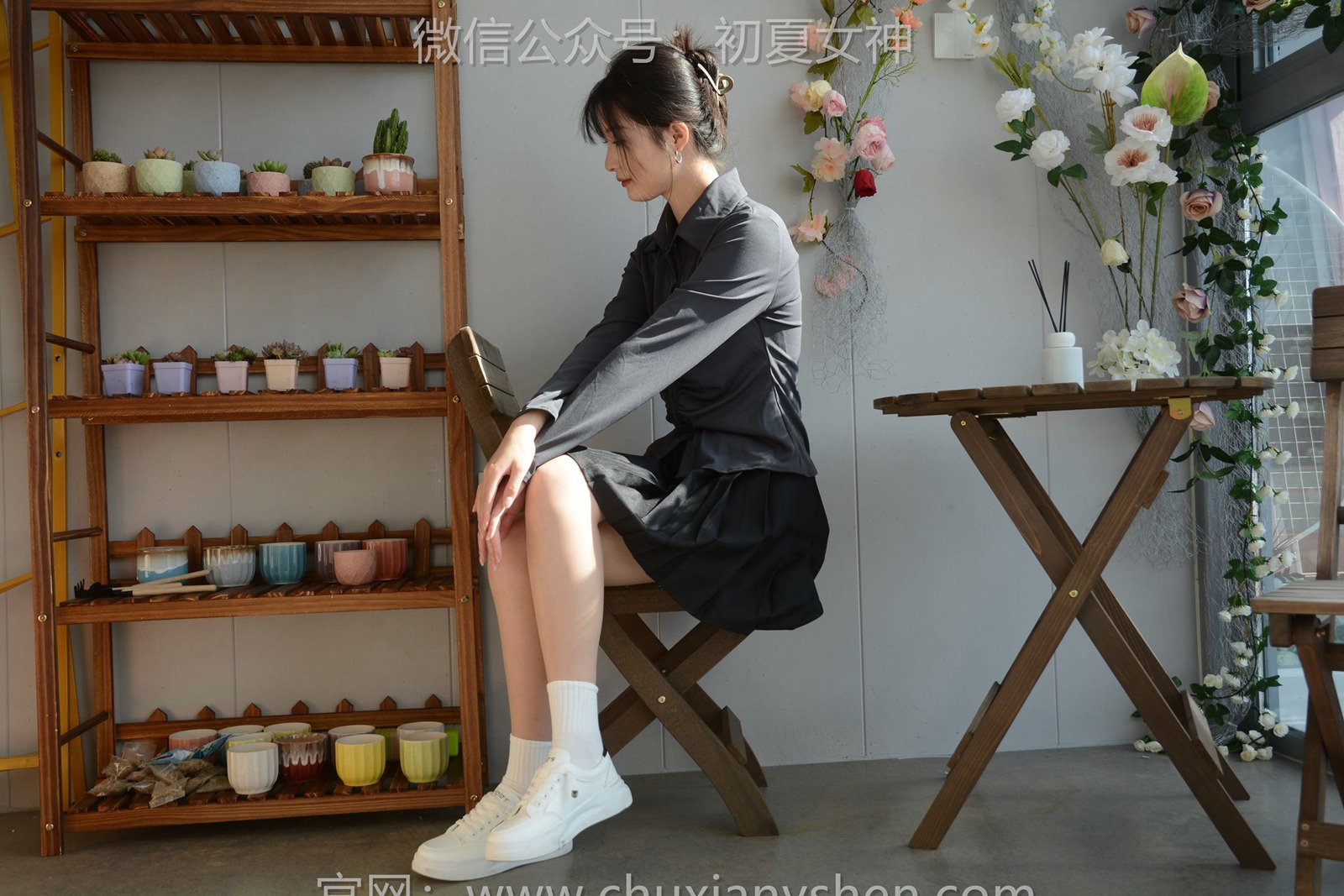 图片[57]-初夏女神 NO.112 安妮 绿叶鲜花[140P] – 速更版-美库