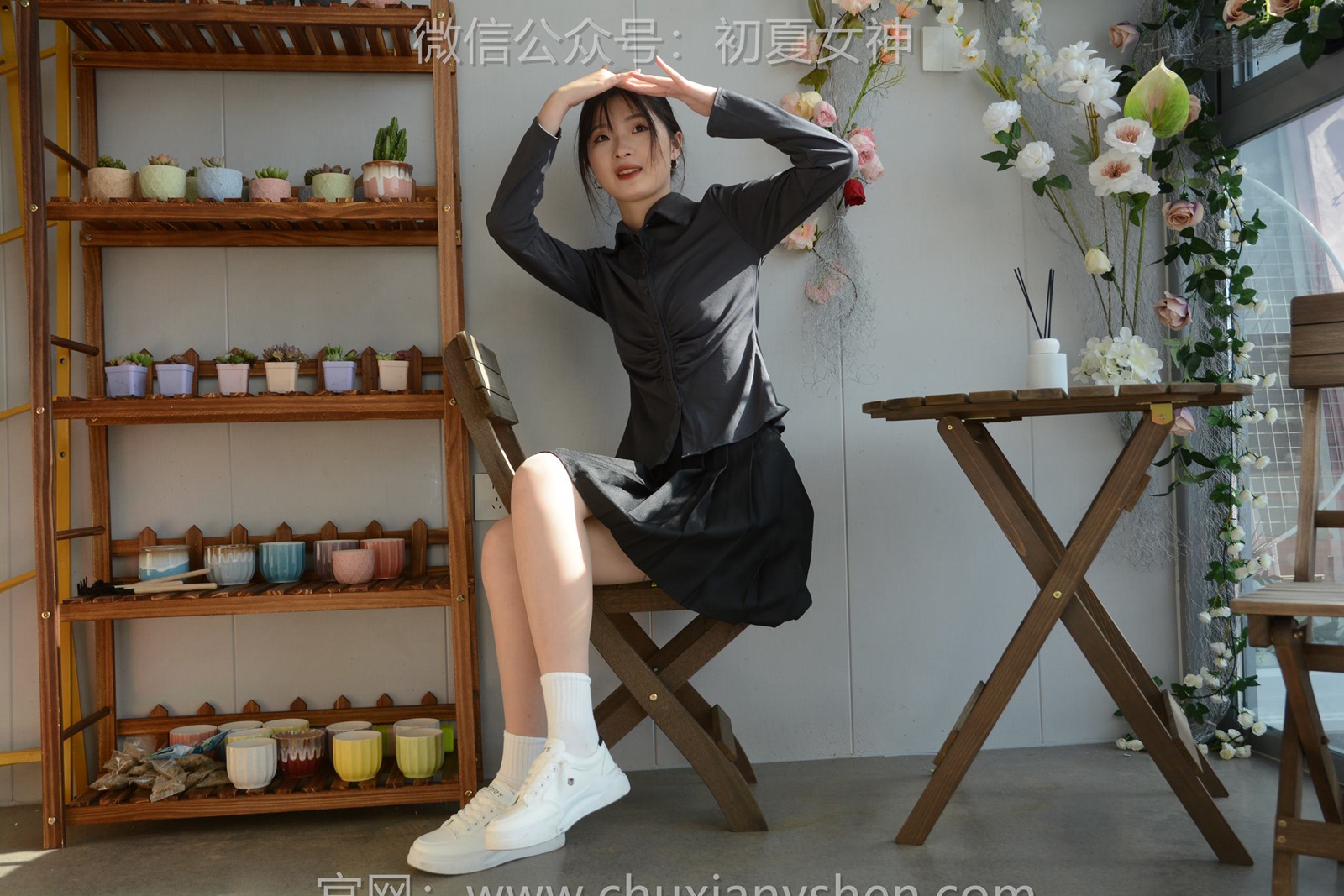 图片[58]-初夏女神 NO.112 安妮 绿叶鲜花[140P] – 速更版-美库