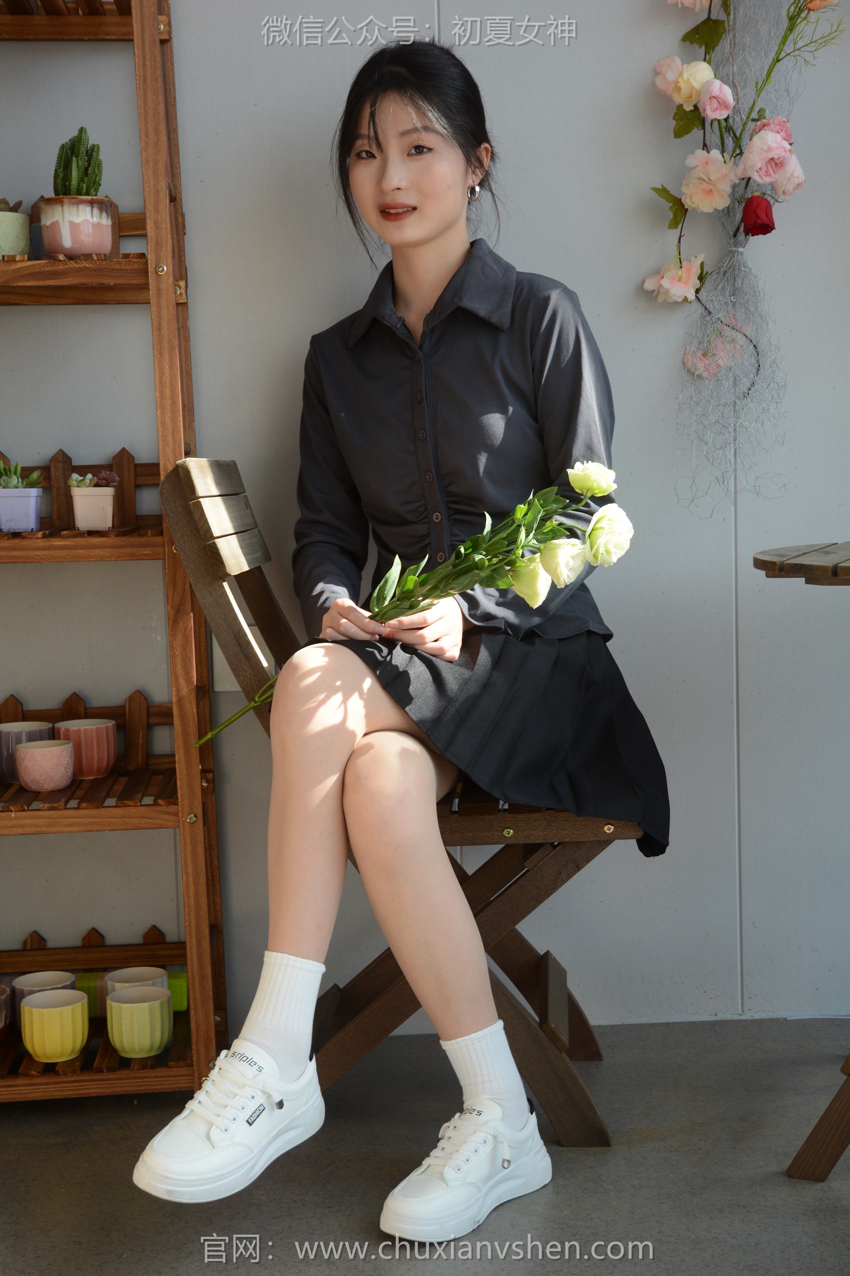 图片[60]-初夏女神 NO.112 安妮 绿叶鲜花[140P] – 速更版-美库