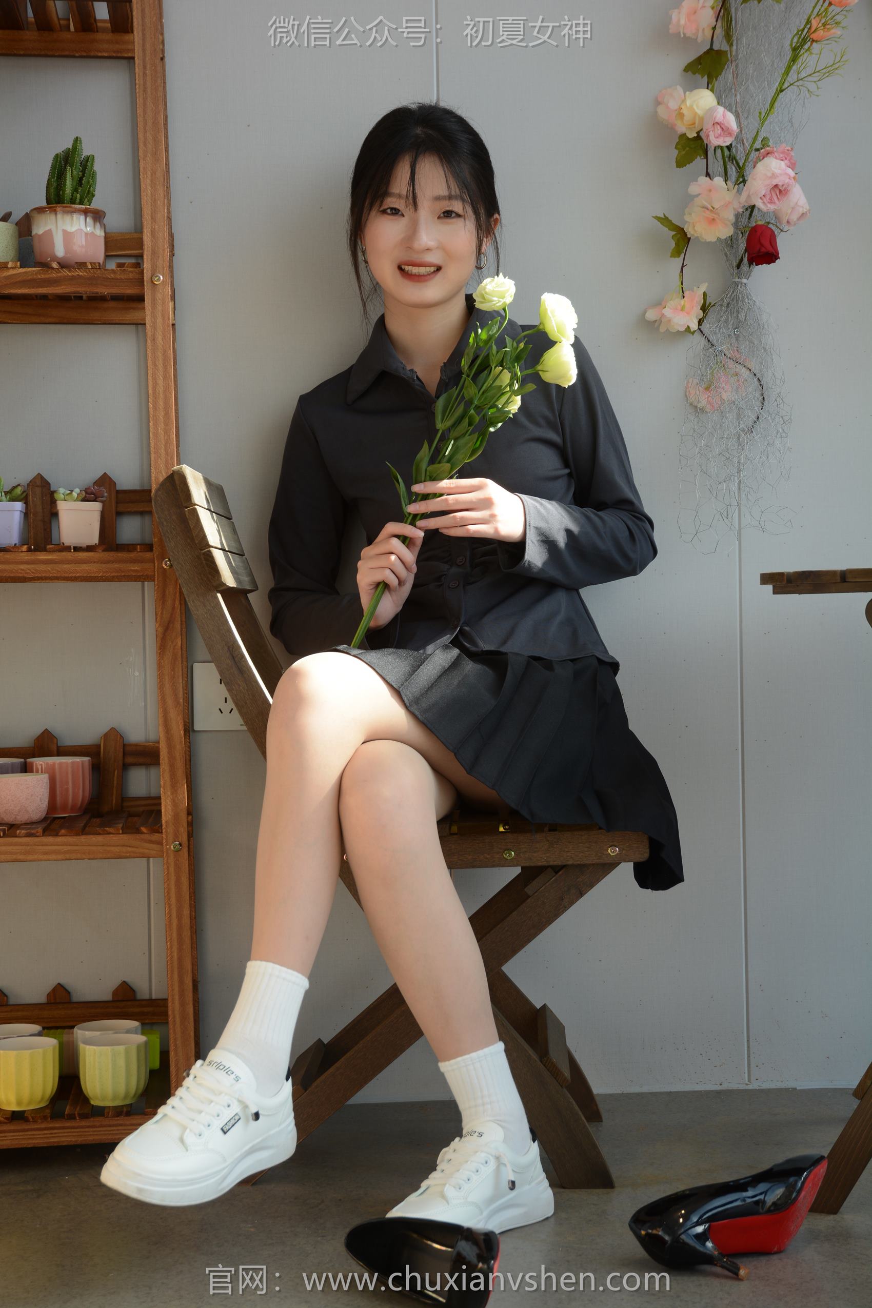 图片[66]-初夏女神 NO.112 安妮 绿叶鲜花[140P] – 速更版-美库