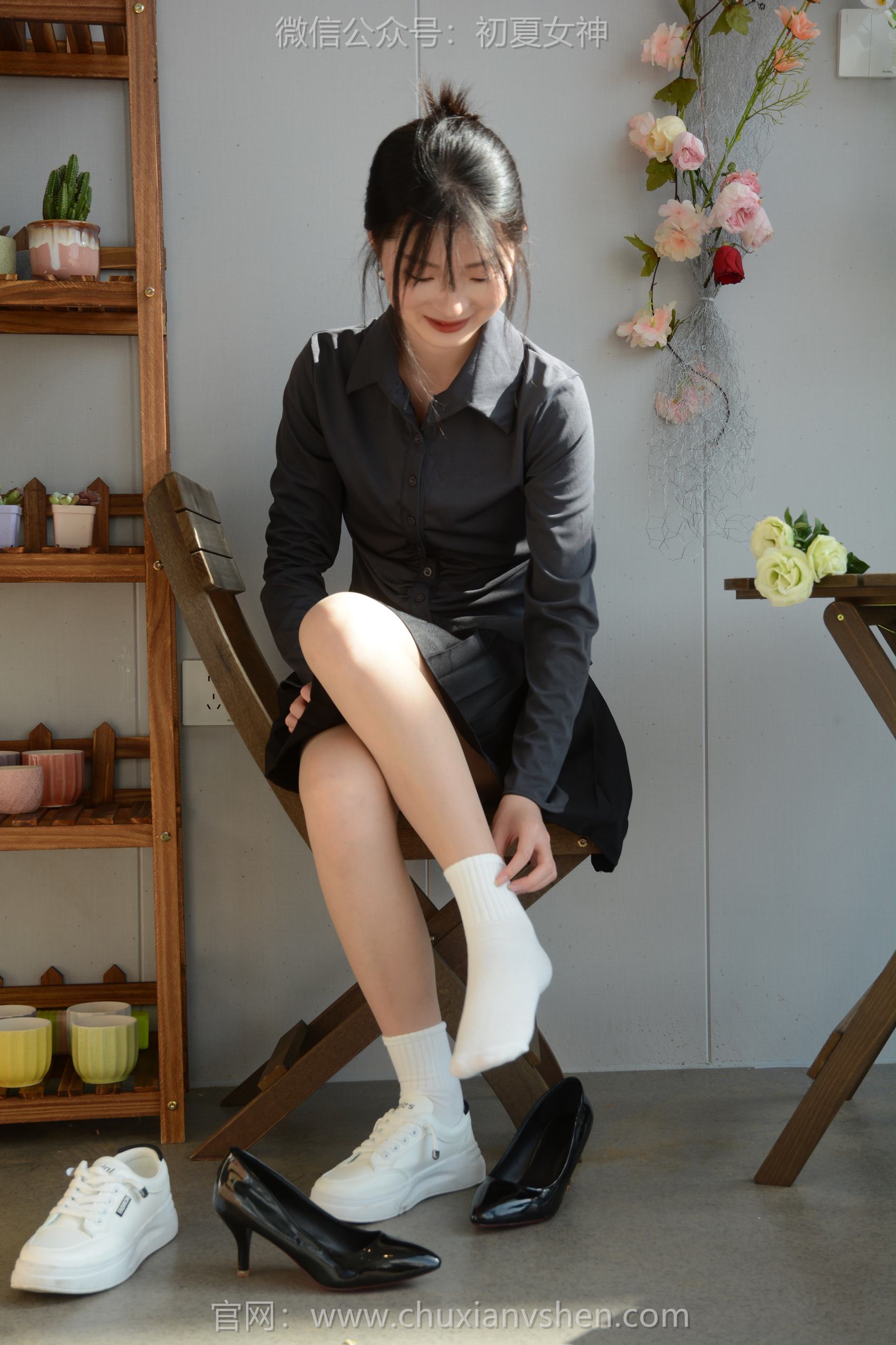 图片[68]-初夏女神 NO.112 安妮 绿叶鲜花[140P] – 速更版-美库