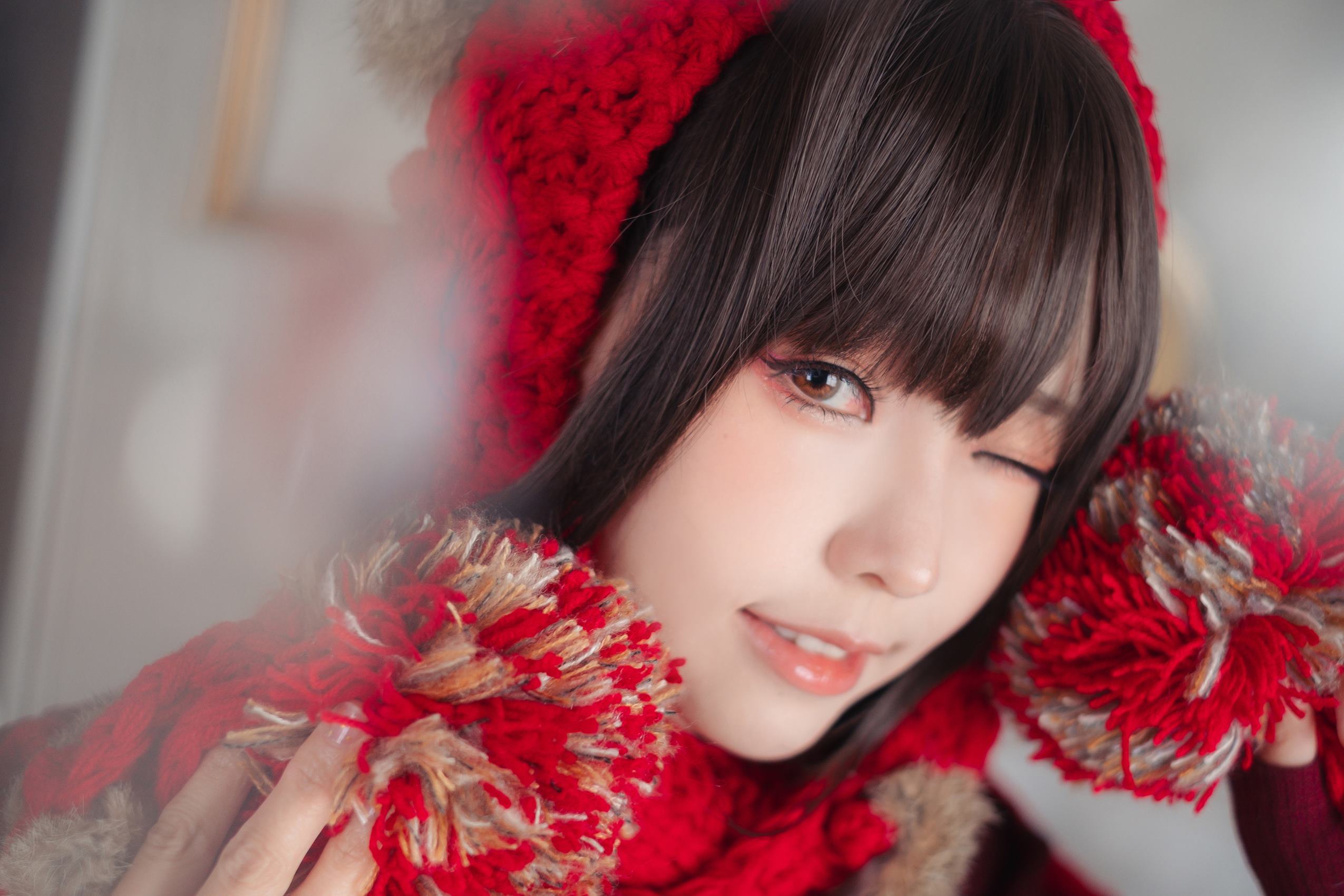 Ely_eee(ElyEE子)  - 红色 KNITTING[52P] - 速更版-艺库