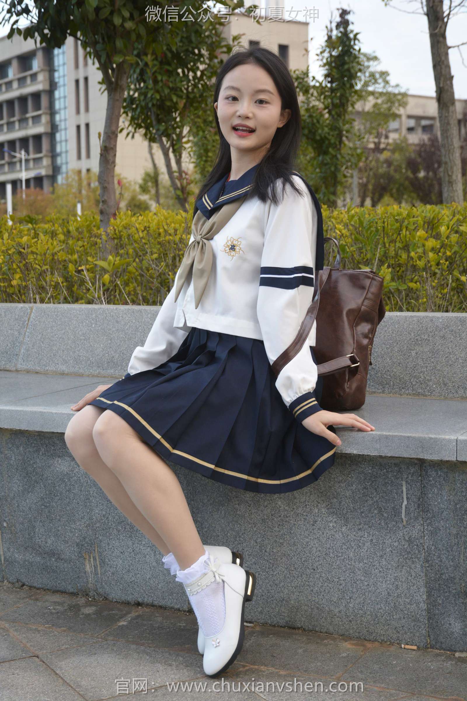 图片[10]-初夏女神 NO.113 双双 海军服JK[140P] – 速更版-美库