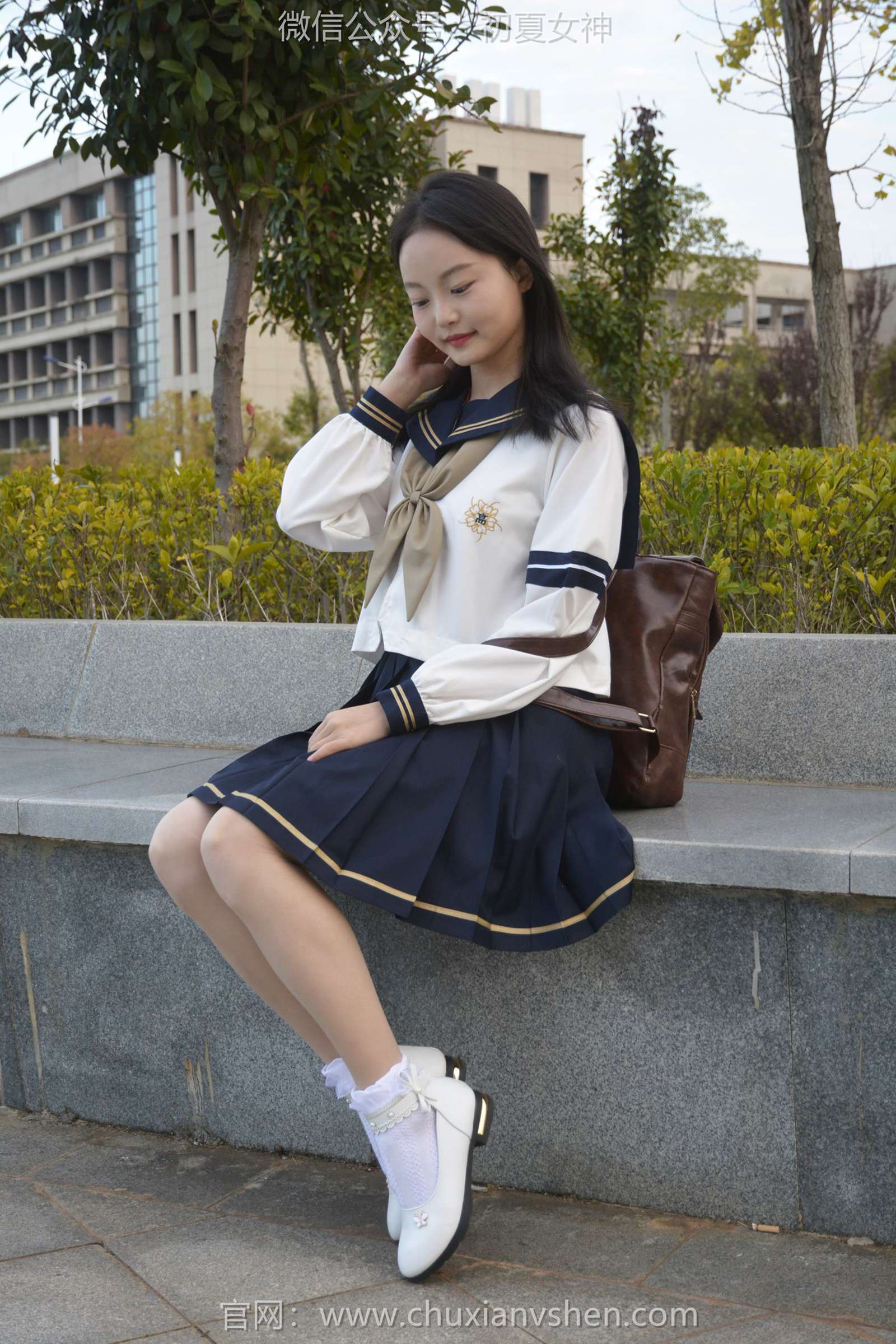 图片[11]-初夏女神 NO.113 双双 海军服JK[140P] – 速更版-美库