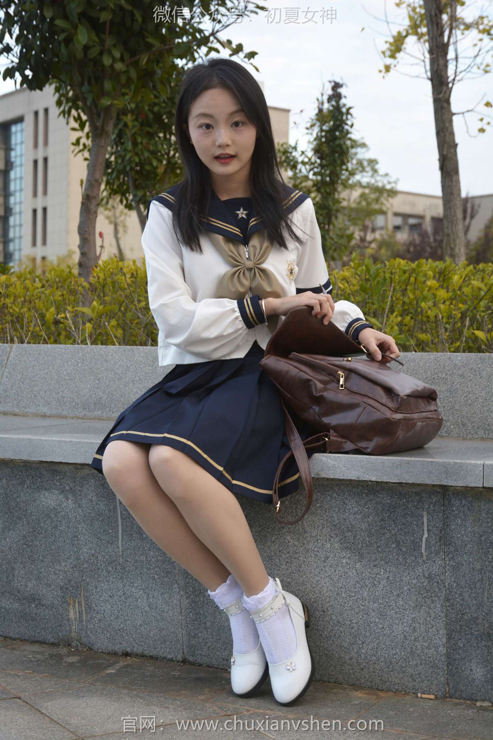 图片[13]-初夏女神 NO.113 双双 海军服JK[140P] – 速更版-美库