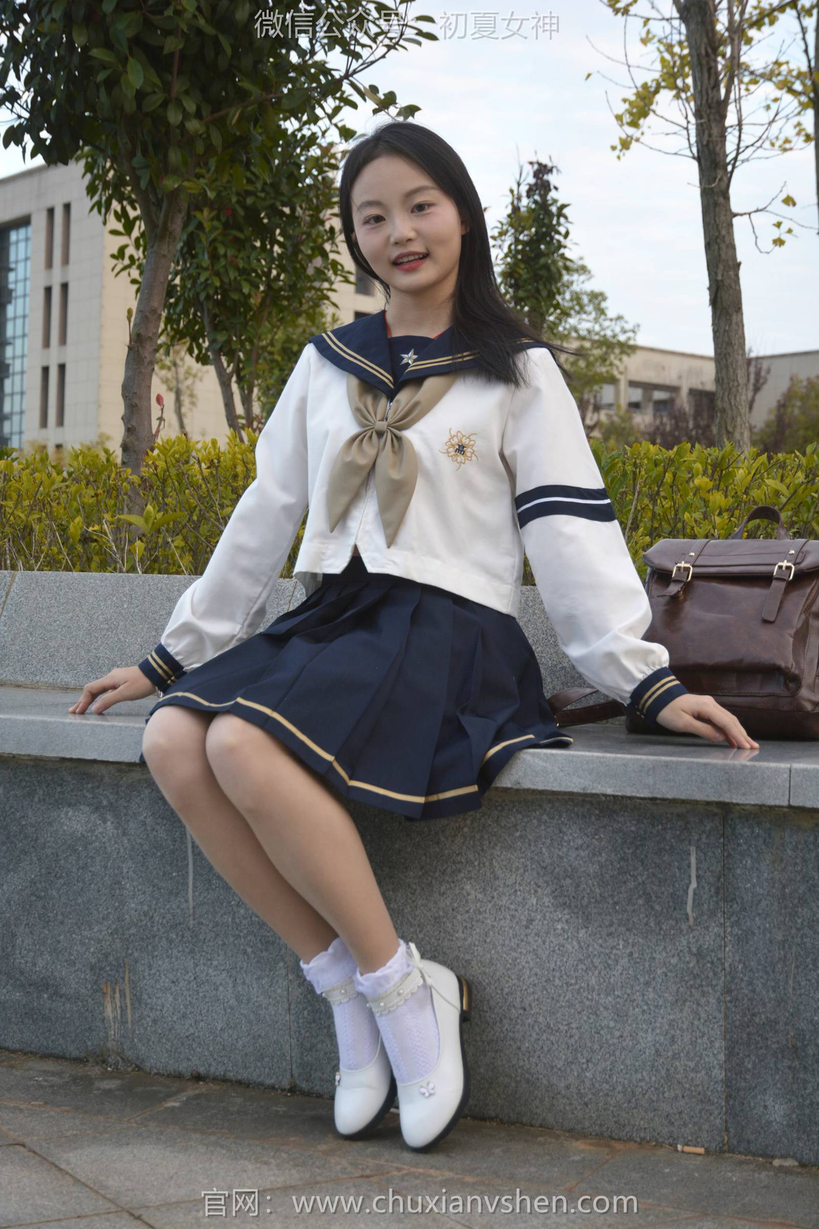 图片[14]-初夏女神 NO.113 双双 海军服JK[140P] – 速更版-美库