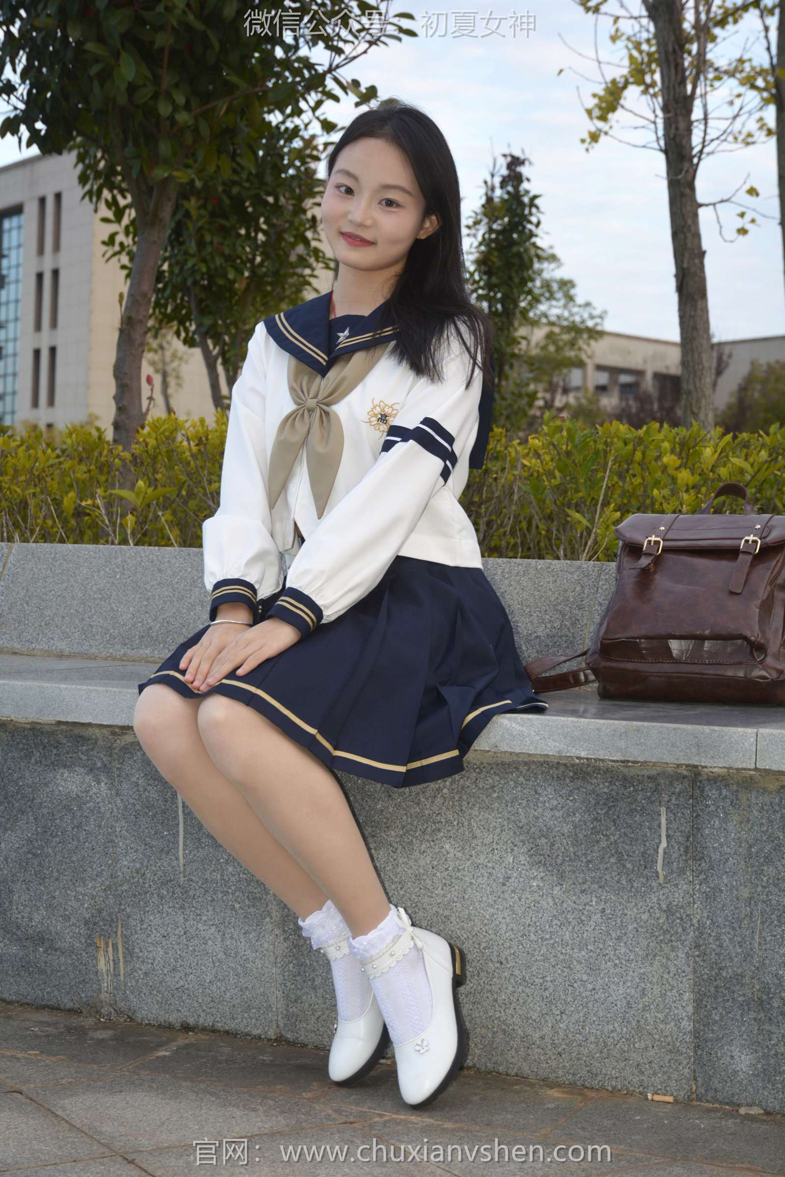 图片[15]-初夏女神 NO.113 双双 海军服JK[140P] – 速更版-美库