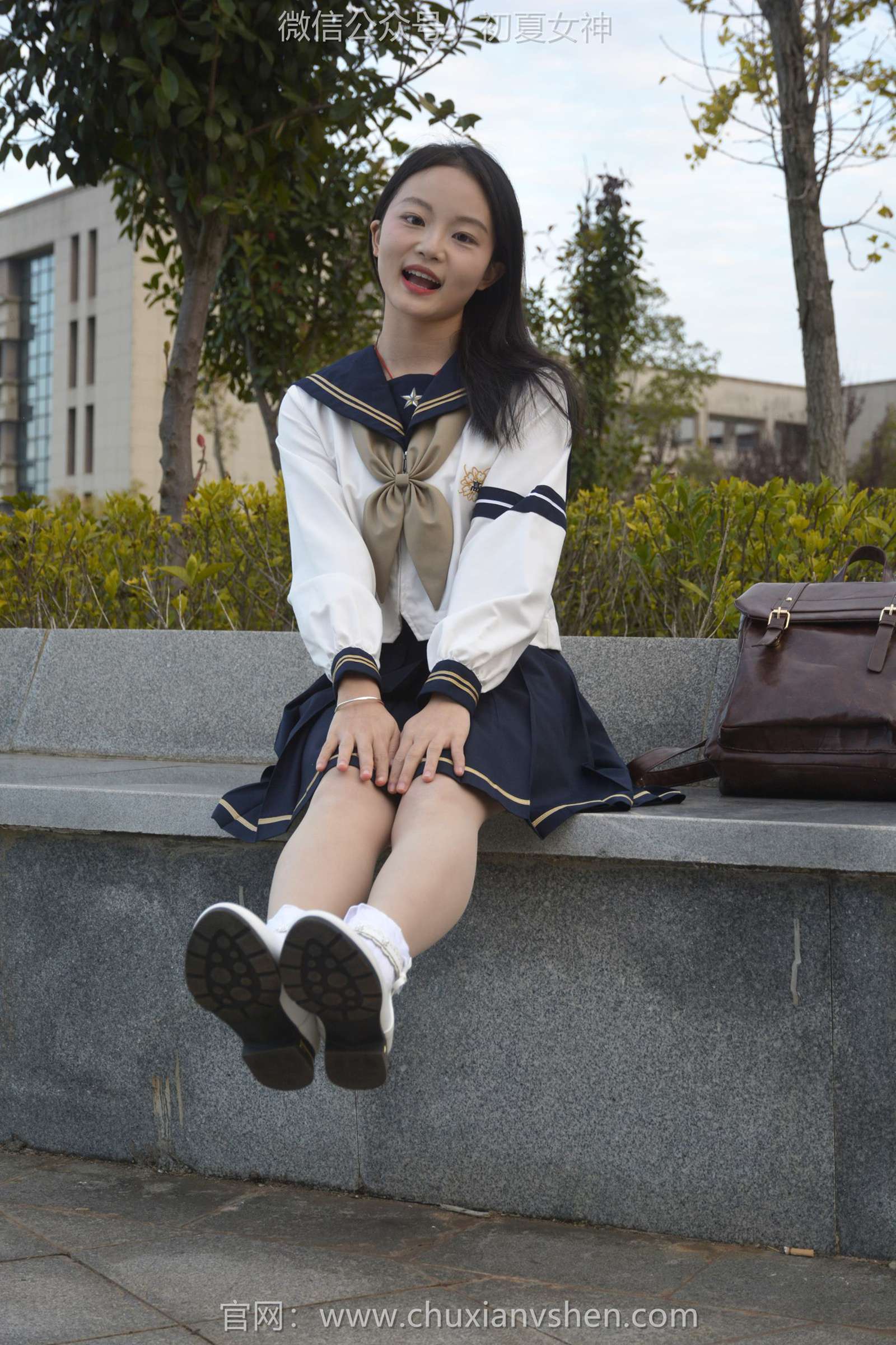 图片[16]-初夏女神 NO.113 双双 海军服JK[140P] – 速更版-美库