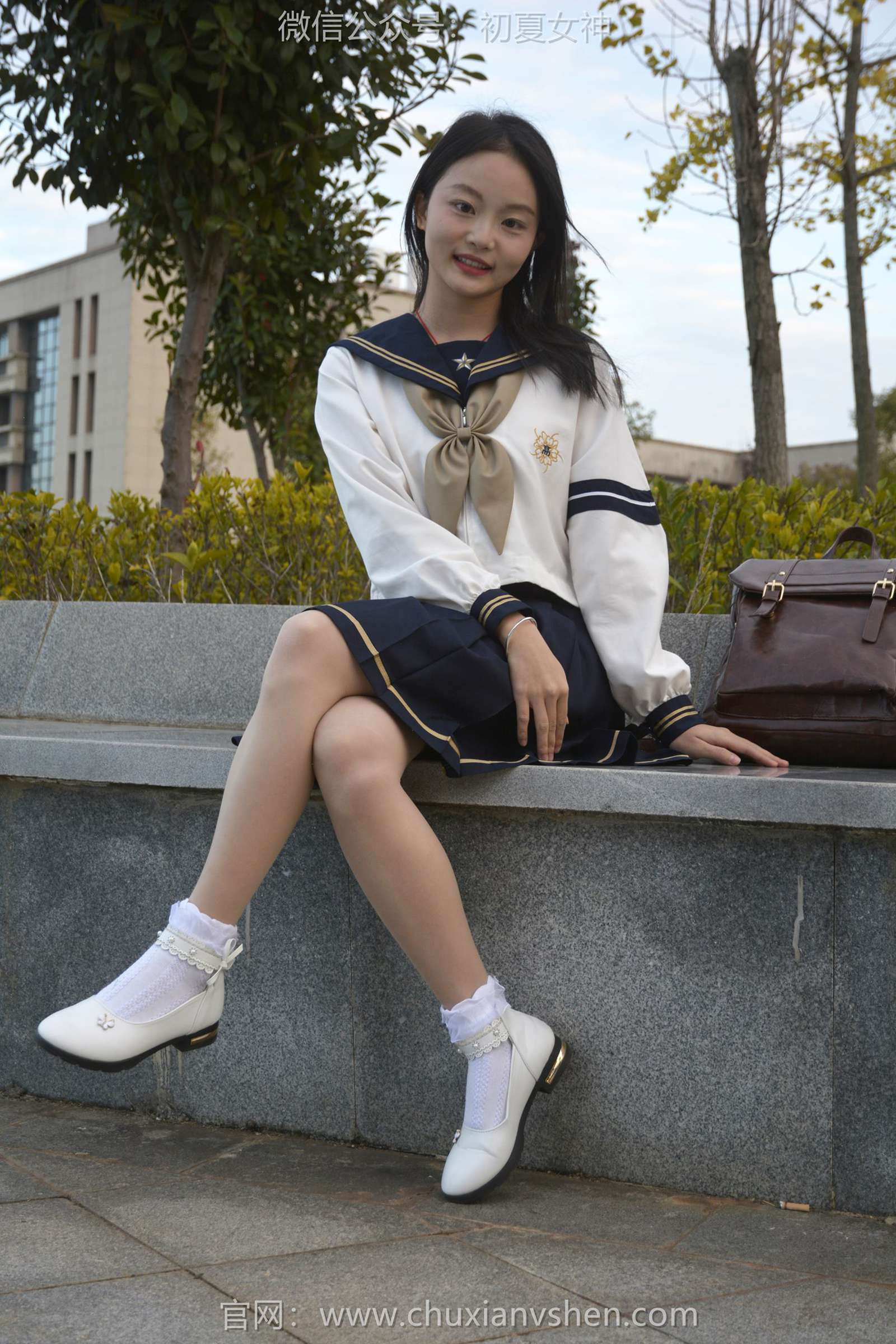 图片[20]-初夏女神 NO.113 双双 海军服JK[140P] – 速更版-美库