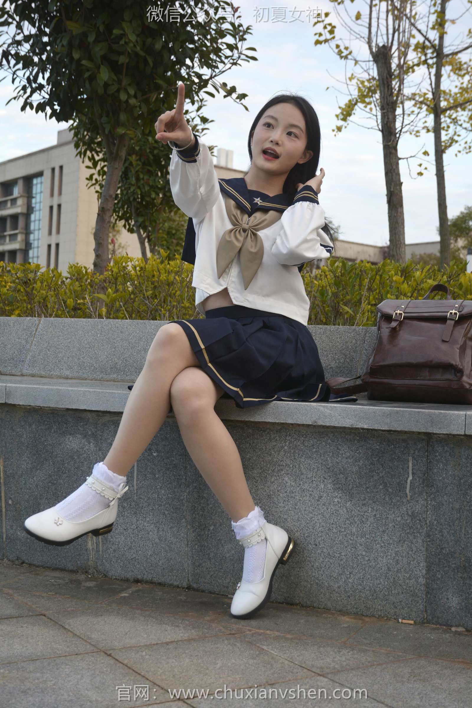 图片[21]-初夏女神 NO.113 双双 海军服JK[140P] – 速更版-美库