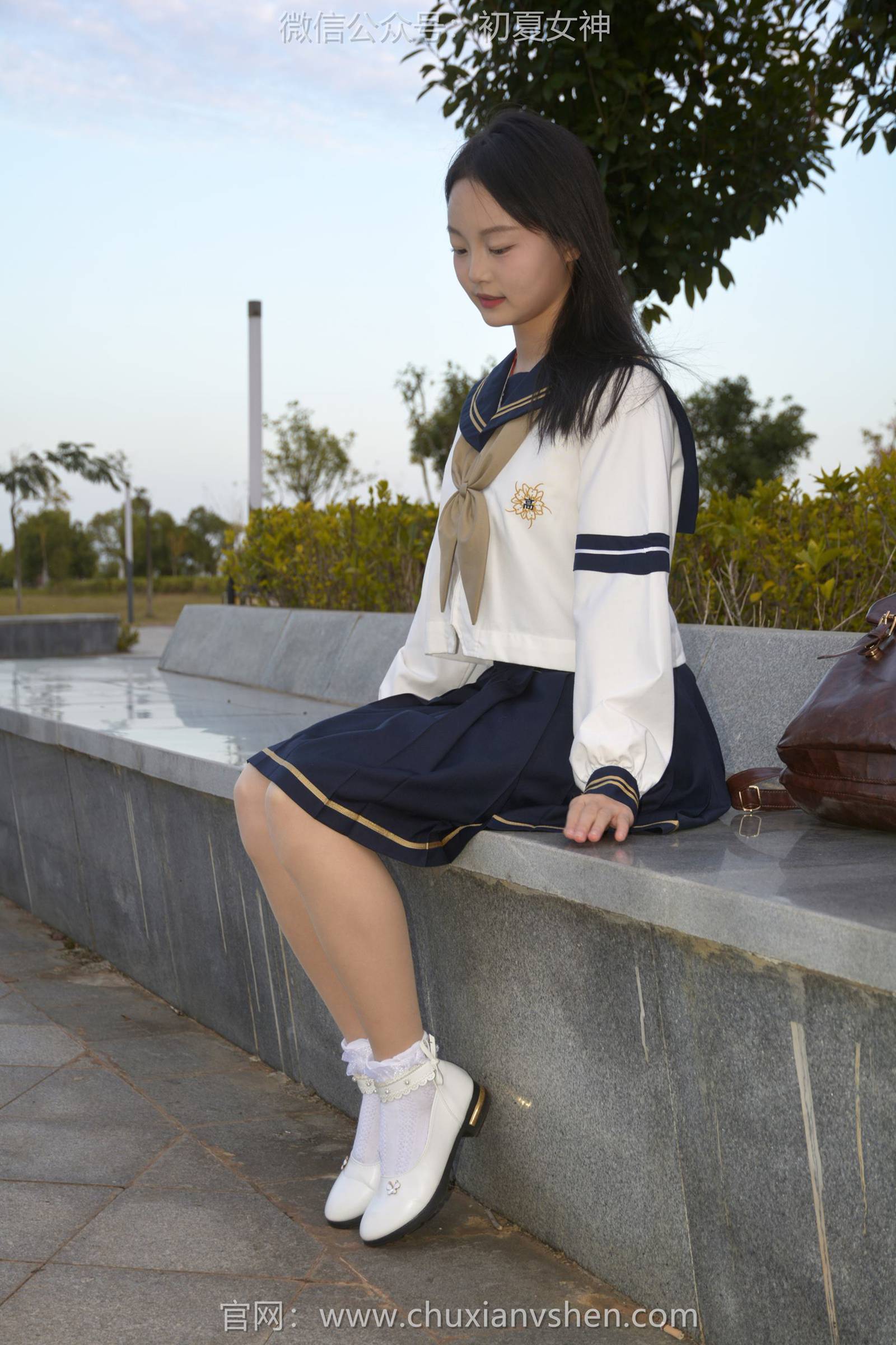 图片[23]-初夏女神 NO.113 双双 海军服JK[140P] – 速更版-美库