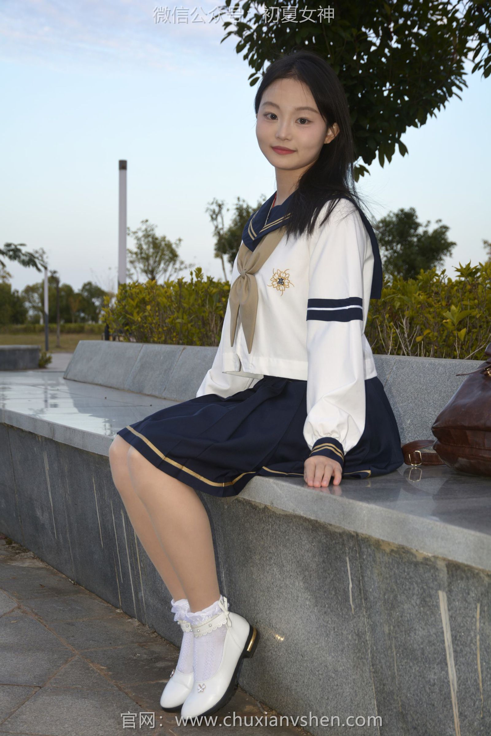 图片[24]-初夏女神 NO.113 双双 海军服JK[140P] – 速更版-美库