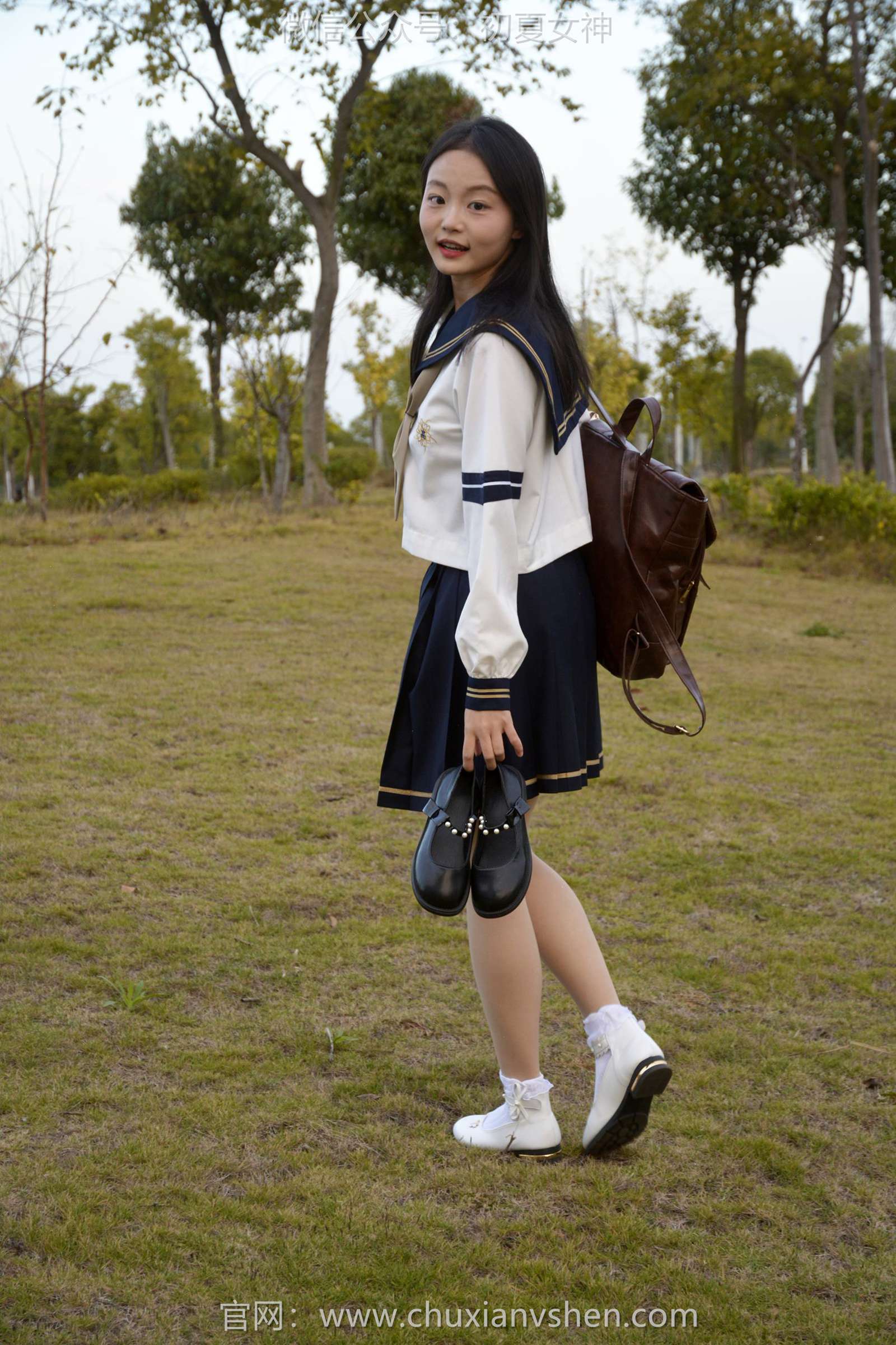 图片[30]-初夏女神 NO.113 双双 海军服JK[140P] – 速更版-美库
