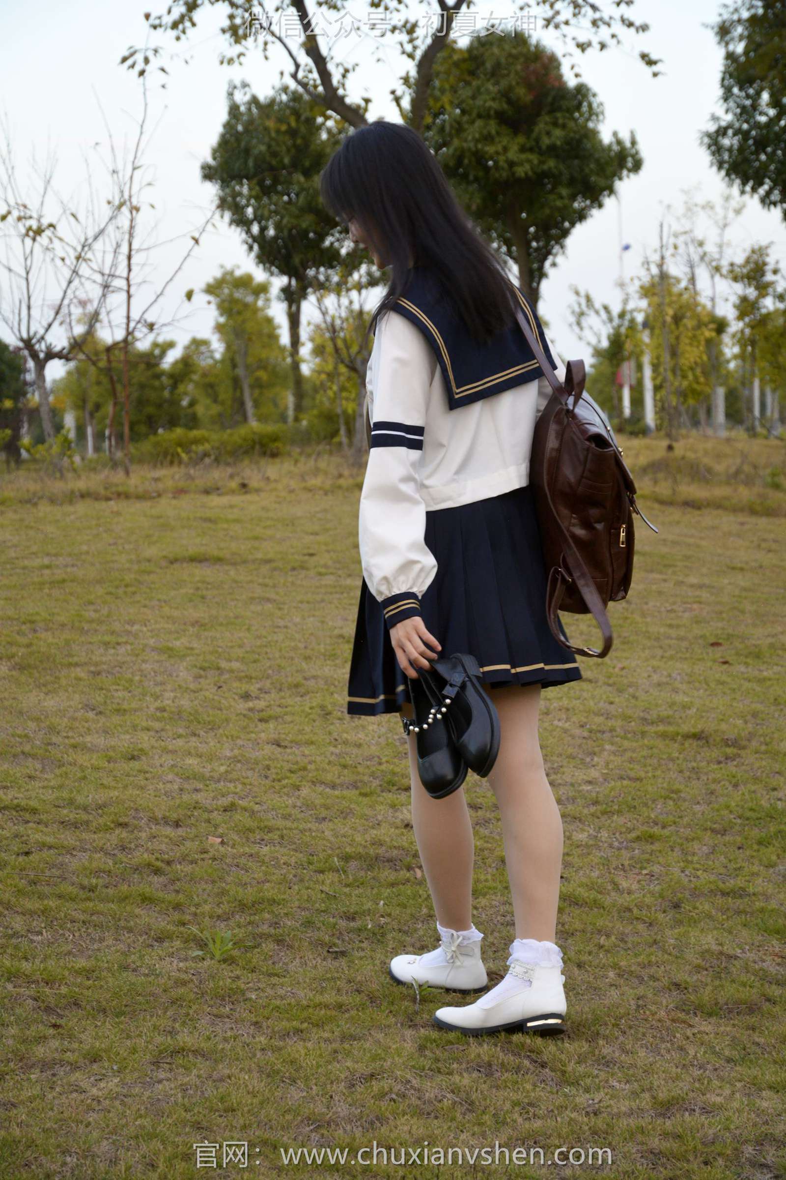 图片[31]-初夏女神 NO.113 双双 海军服JK[140P] – 速更版-美库