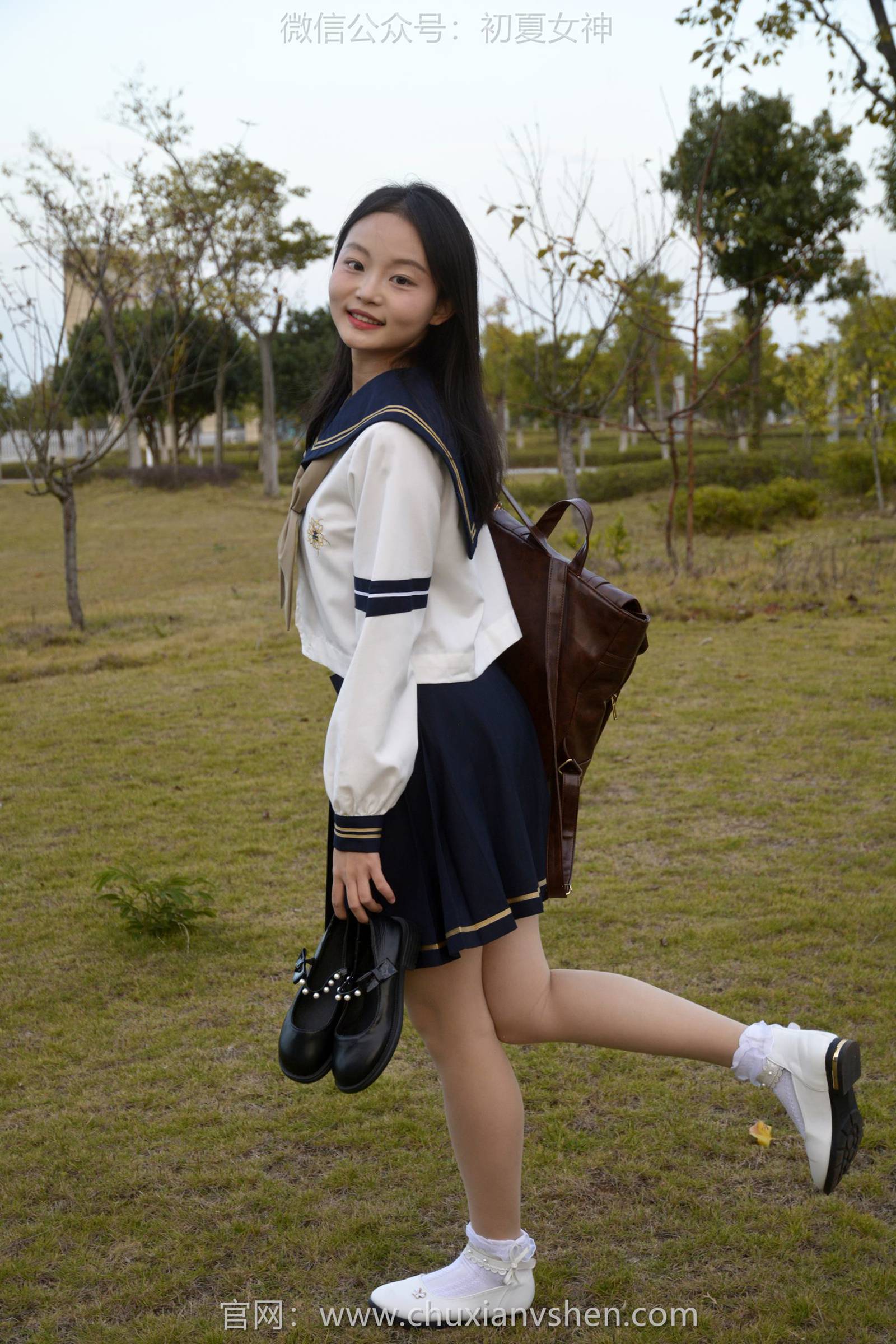图片[35]-初夏女神 NO.113 双双 海军服JK[140P] – 速更版-美库