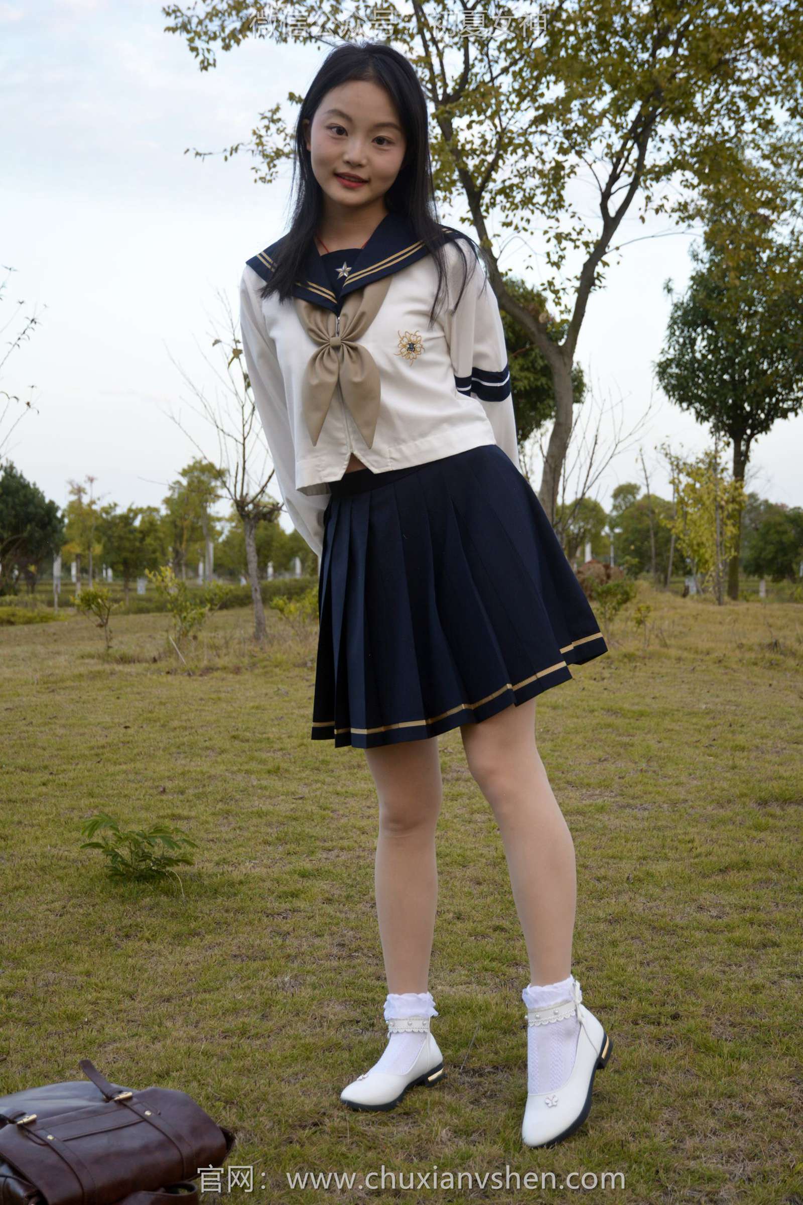 图片[40]-初夏女神 NO.113 双双 海军服JK[140P] – 速更版-美库