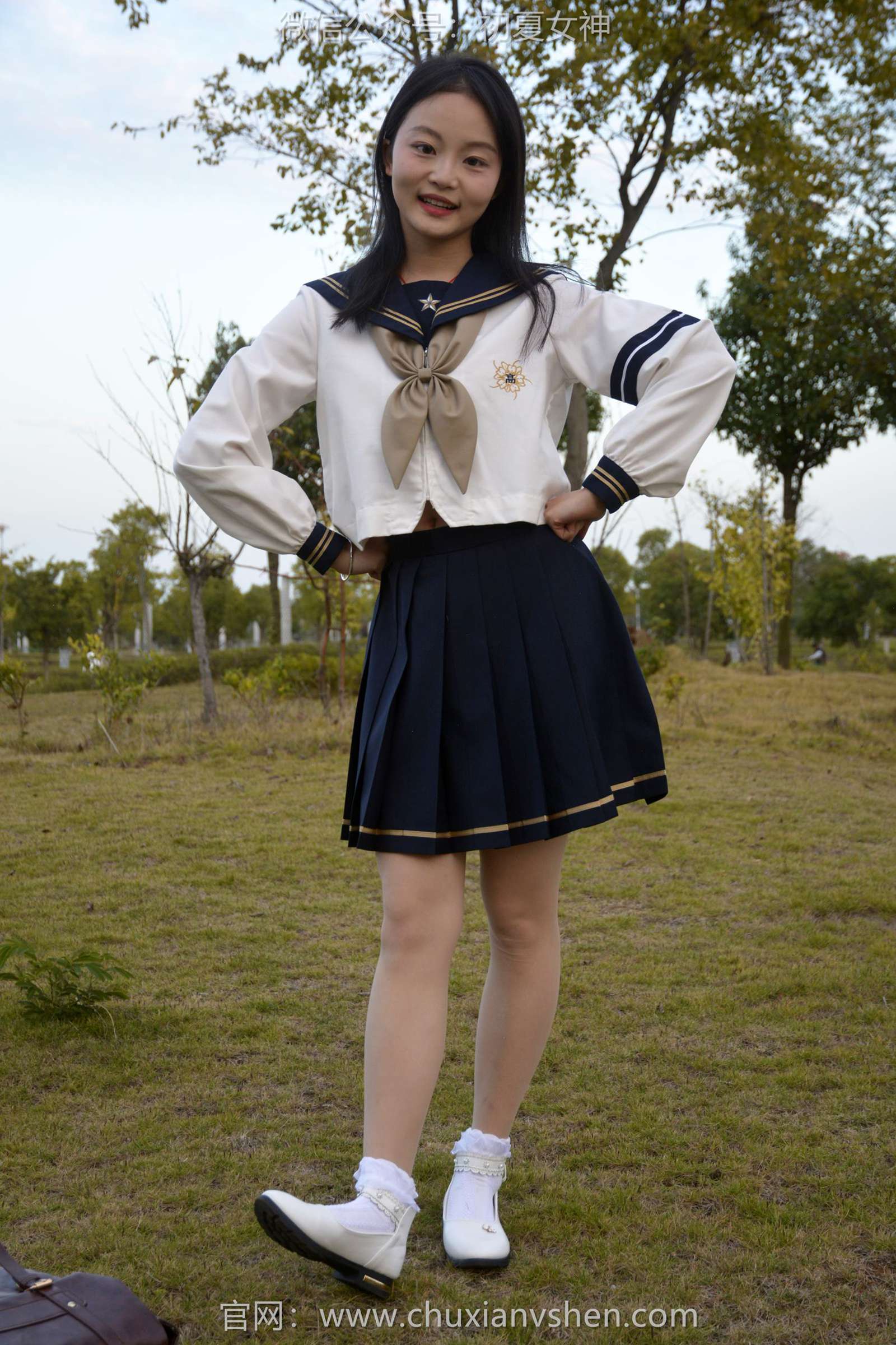 图片[42]-初夏女神 NO.113 双双 海军服JK[140P] – 速更版-美库