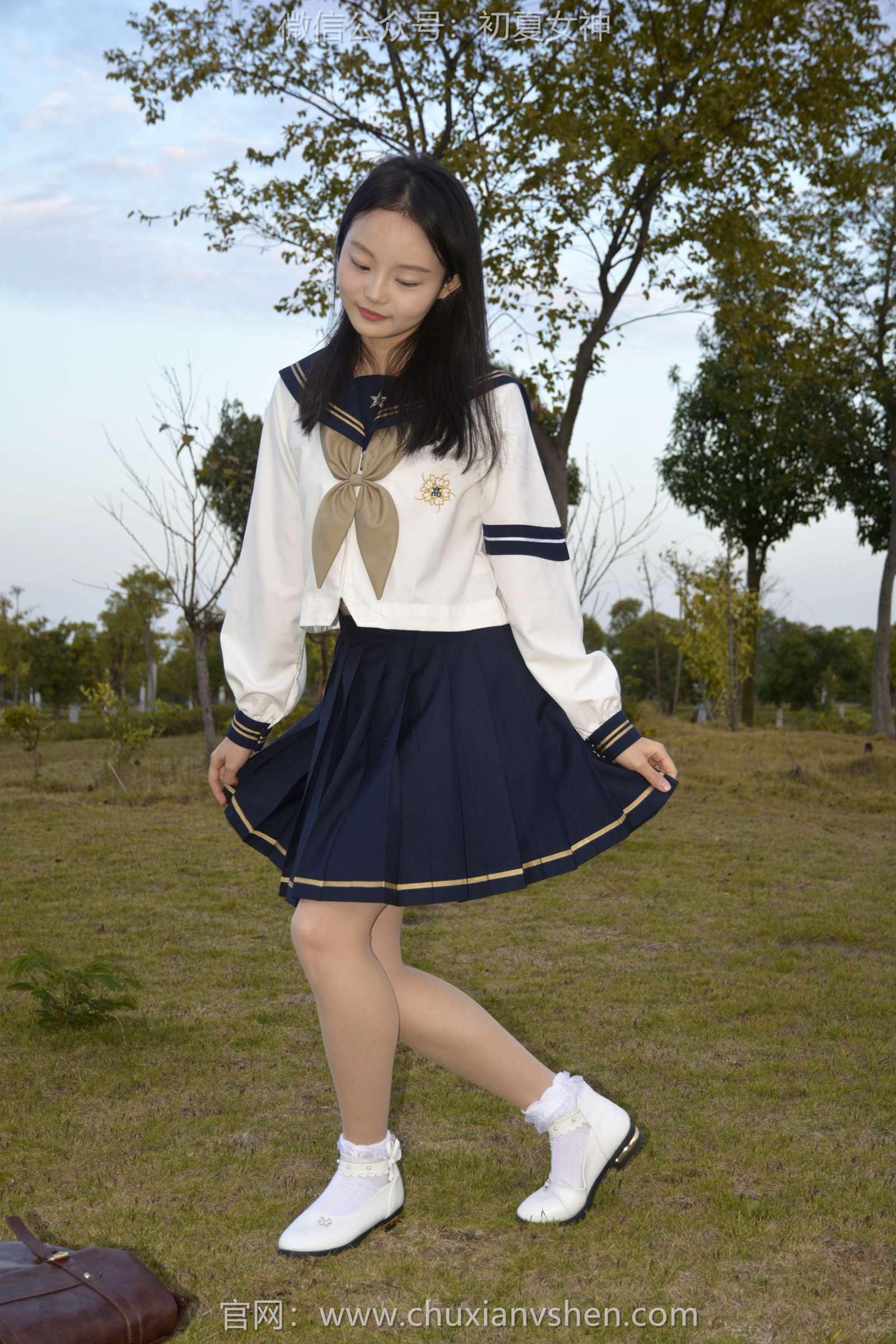 图片[47]-初夏女神 NO.113 双双 海军服JK[140P] – 速更版-美库