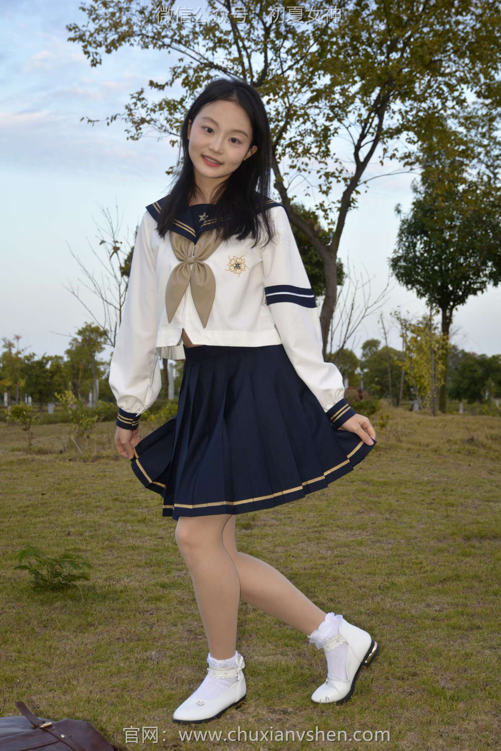 图片[48]-初夏女神 NO.113 双双 海军服JK[140P] – 速更版-美库