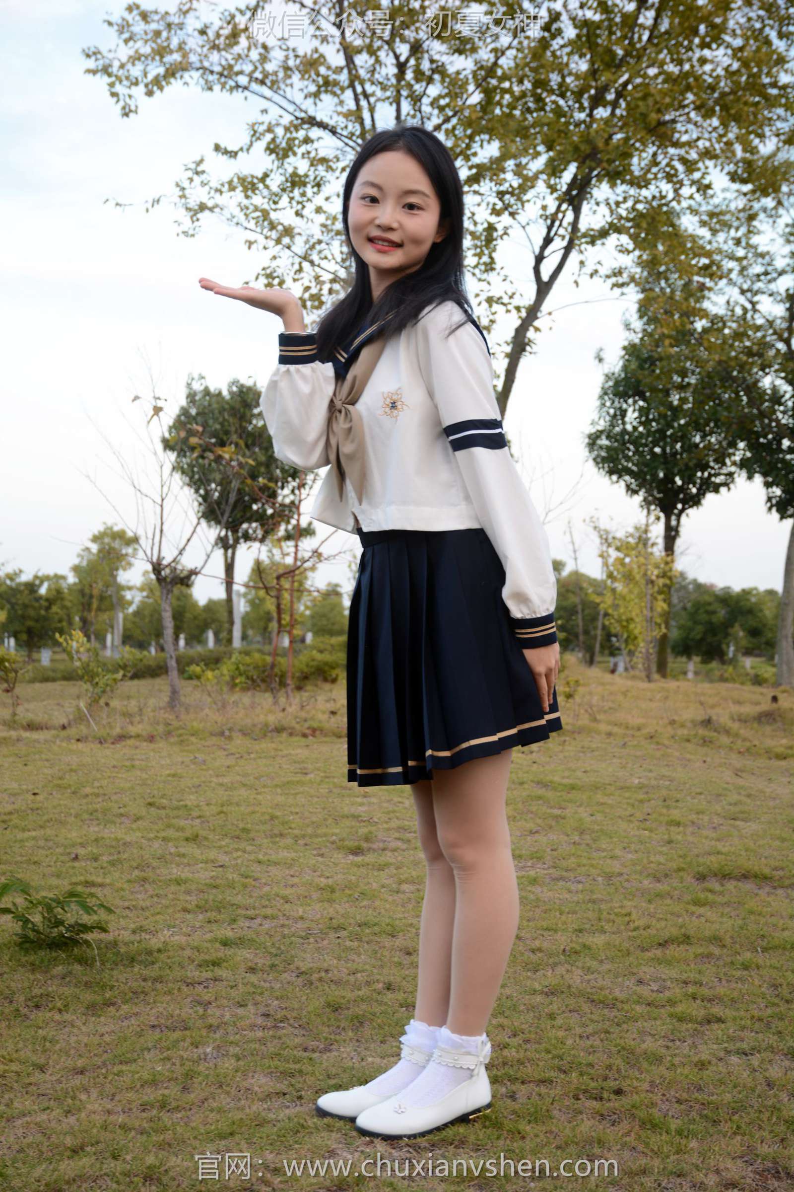 图片[54]-初夏女神 NO.113 双双 海军服JK[140P] – 速更版-美库