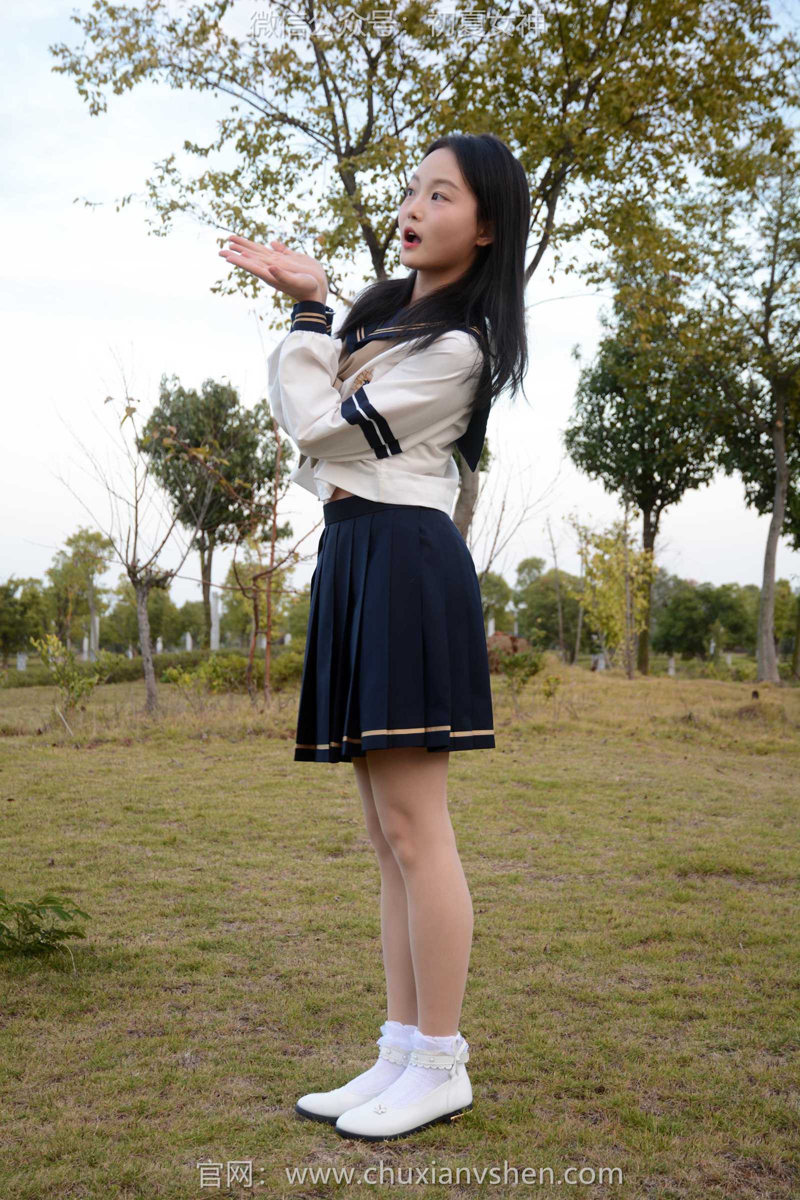 图片[55]-初夏女神 NO.113 双双 海军服JK[140P] – 速更版-美库